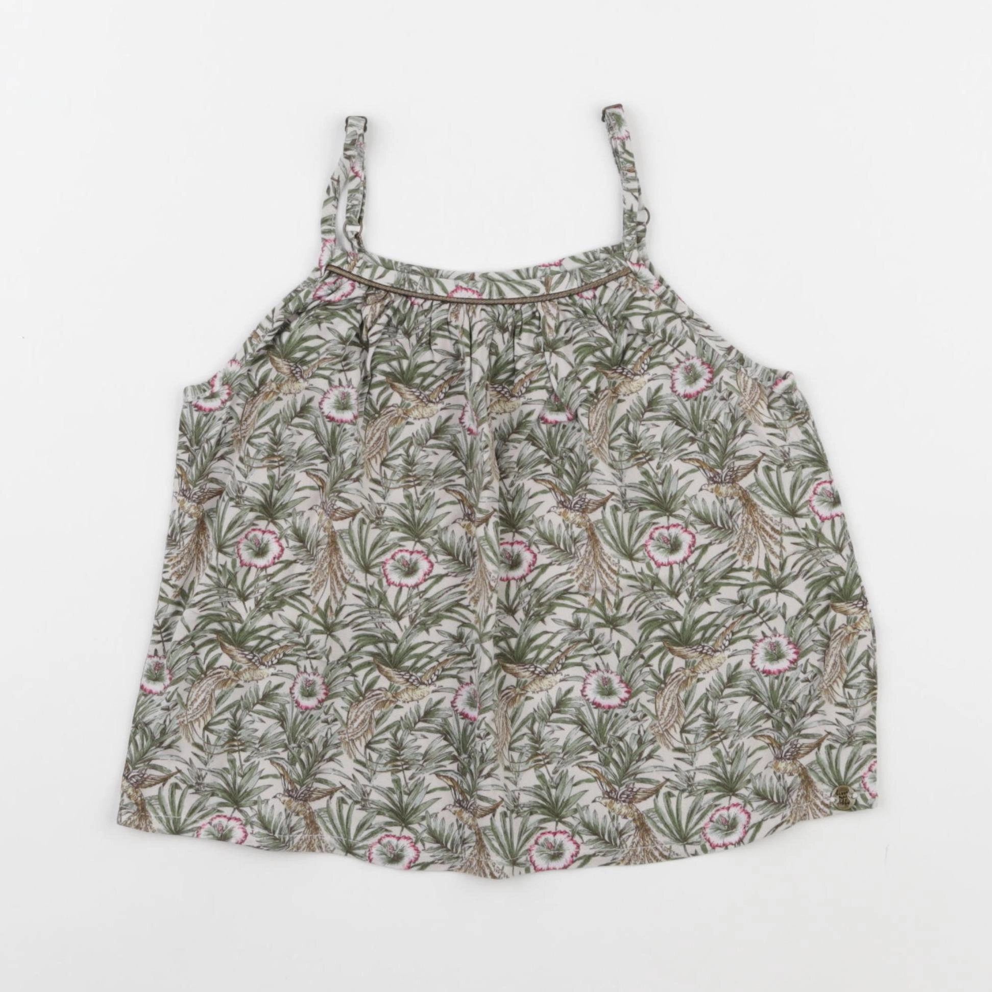 IKKS - blouse vert - 6 ans