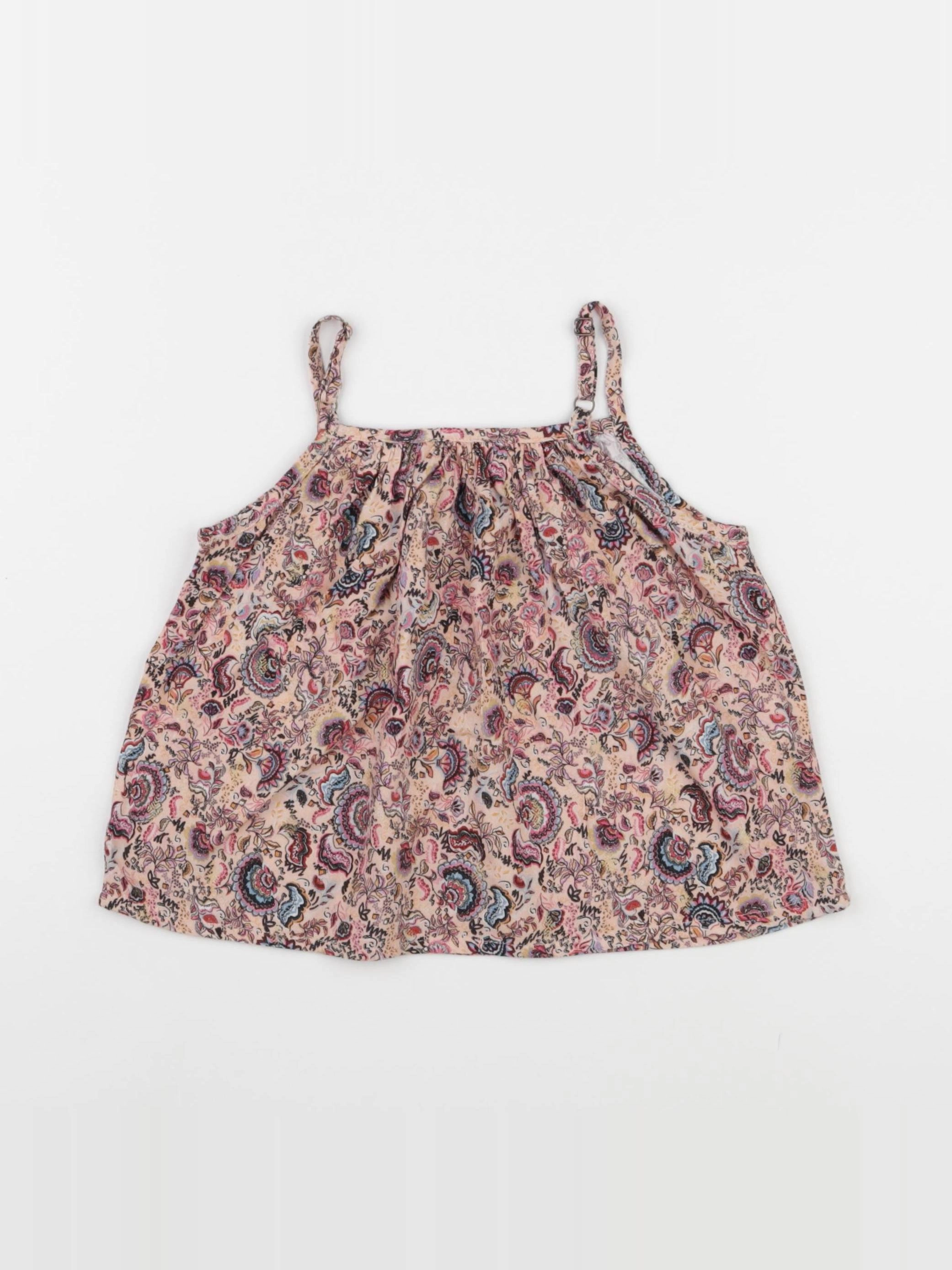 IKKS - blouse rose - 6 ans