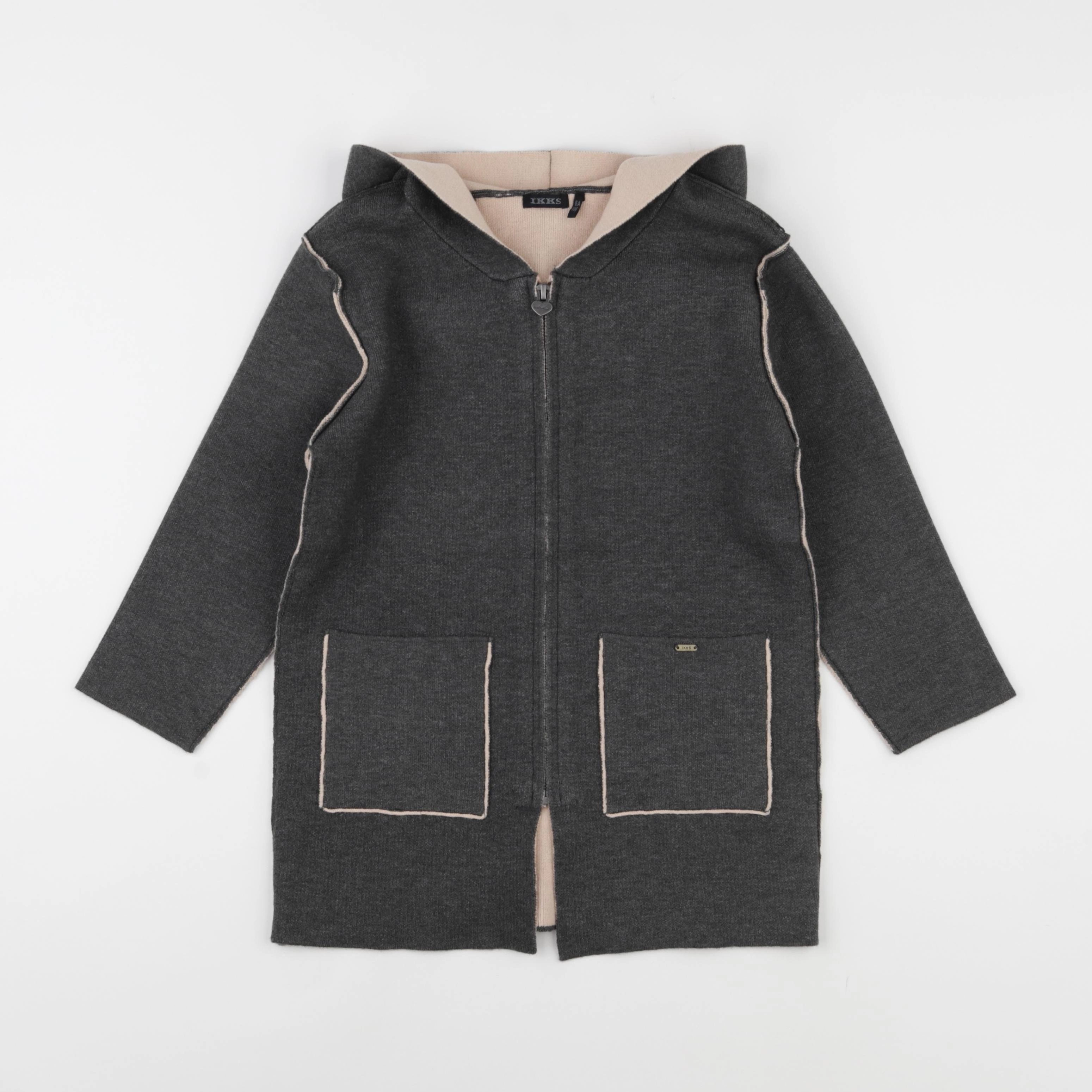 IKKS - veste gris - 6 ans