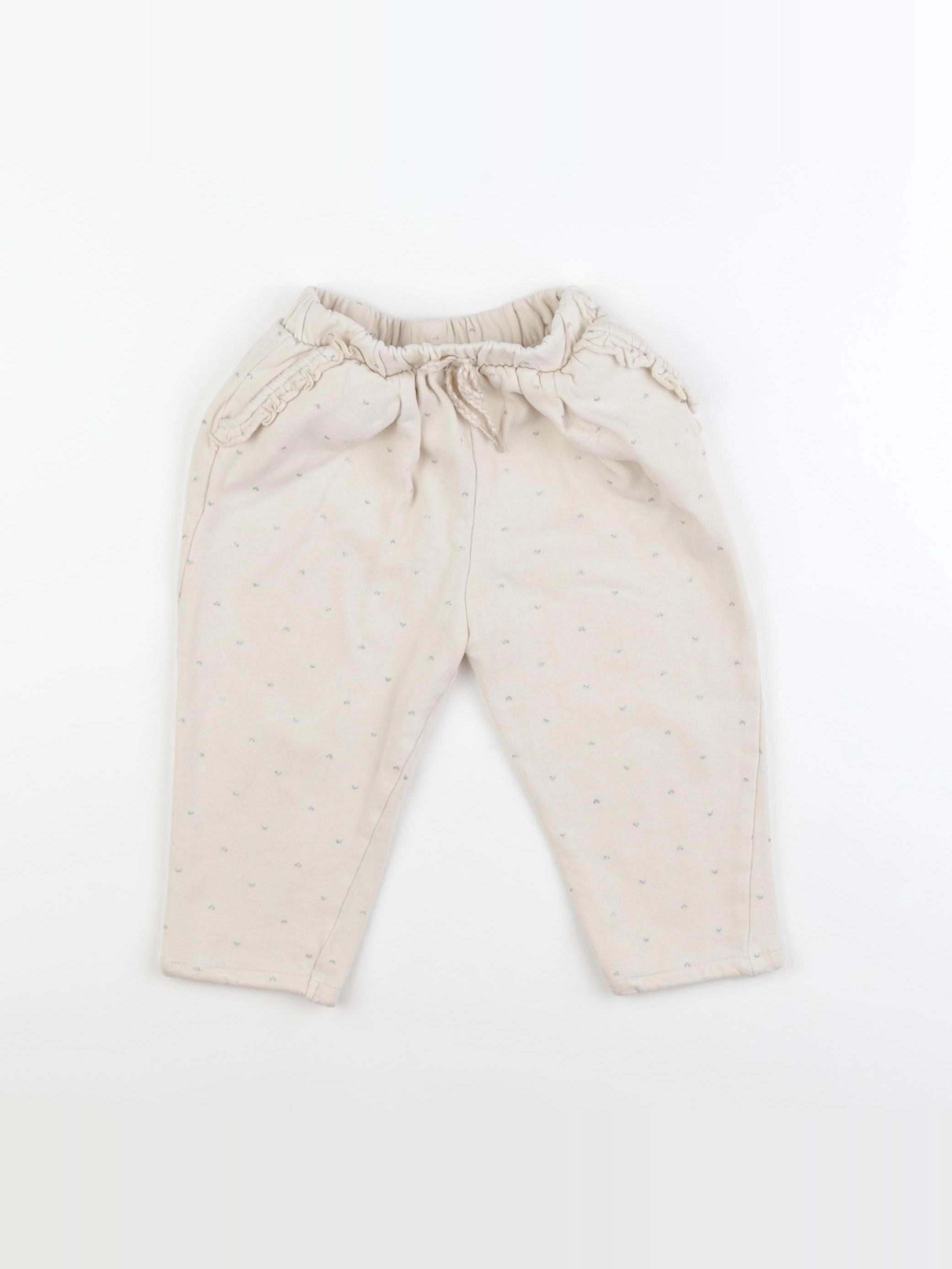 Vertbaudet - jogging beige - 24 mois