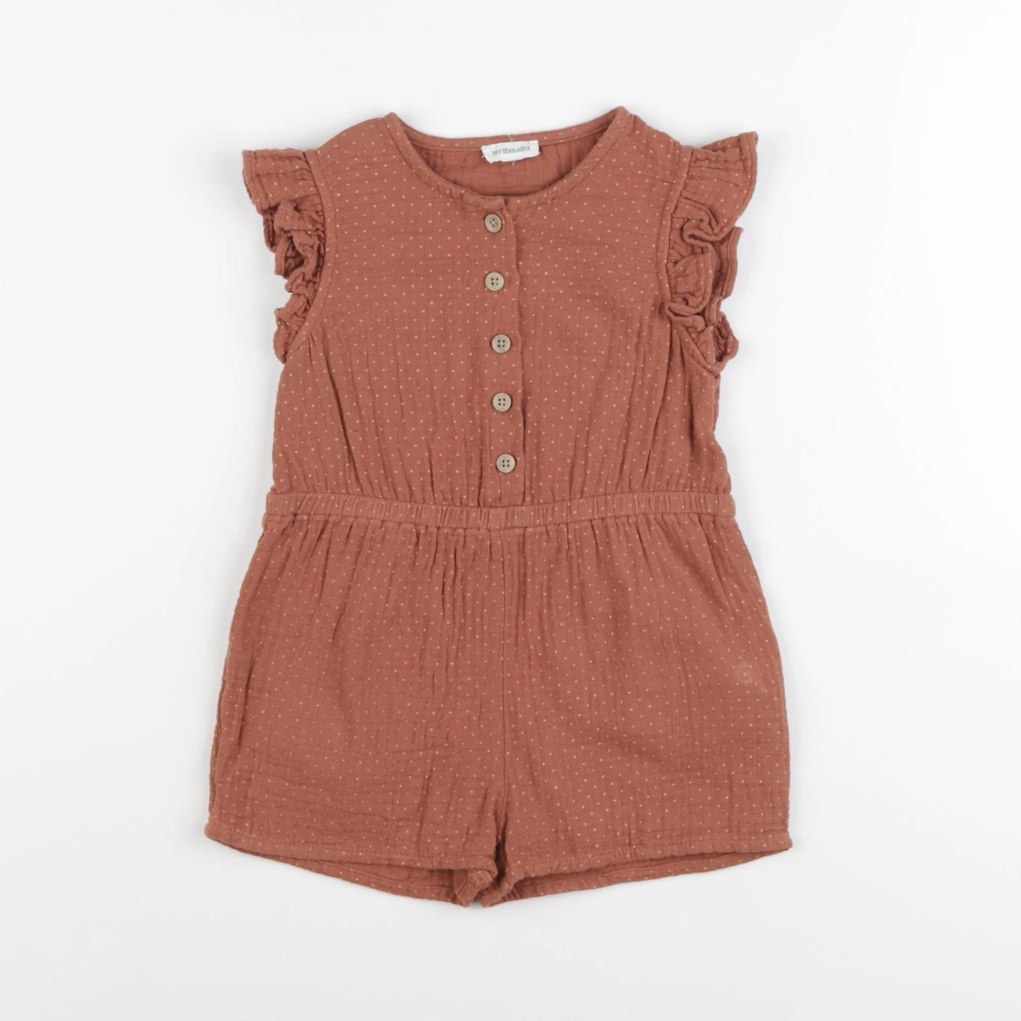 Vertbaudet - combinaison rose - 2 ans