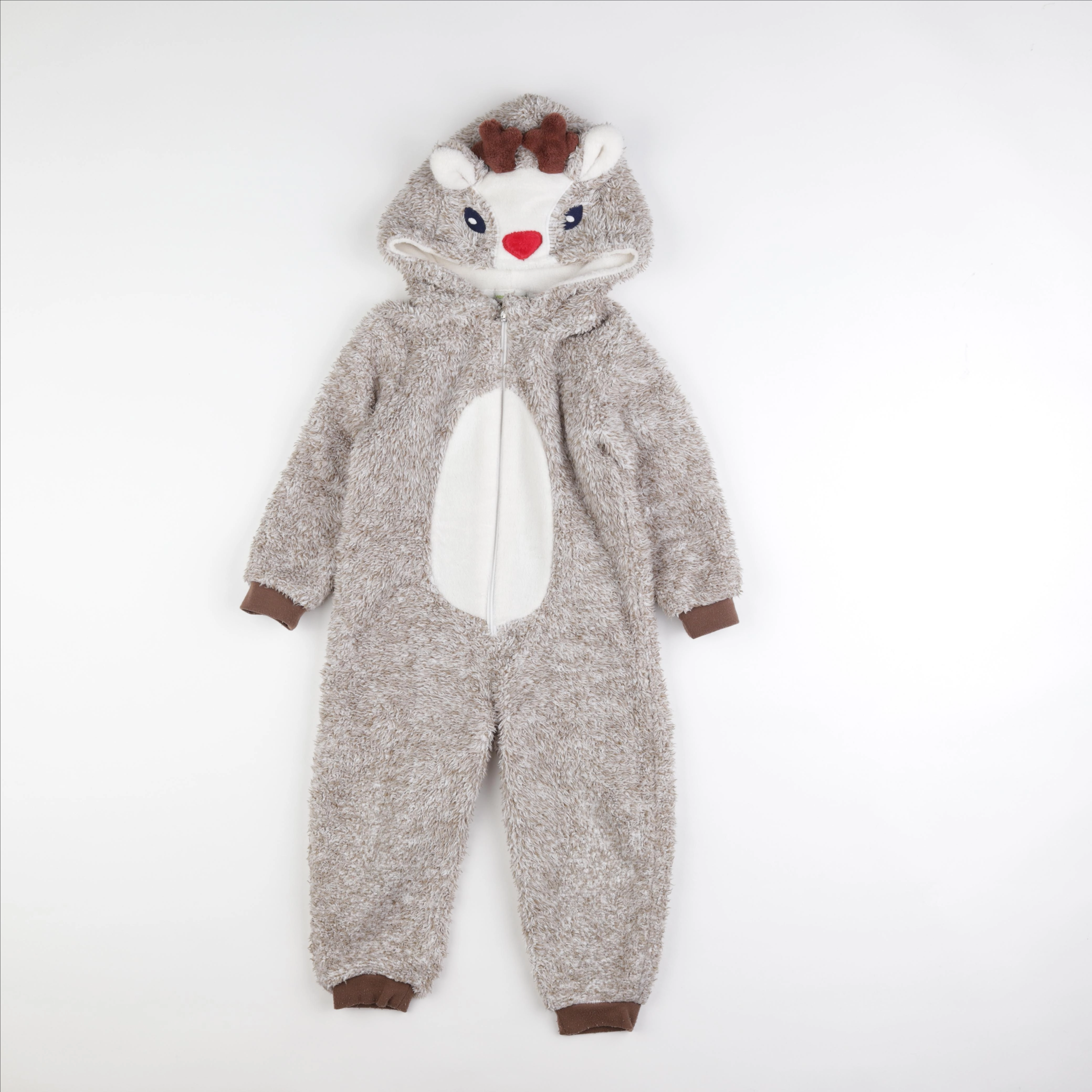 Vertbaudet - sur-pyjama marron - 4 ans