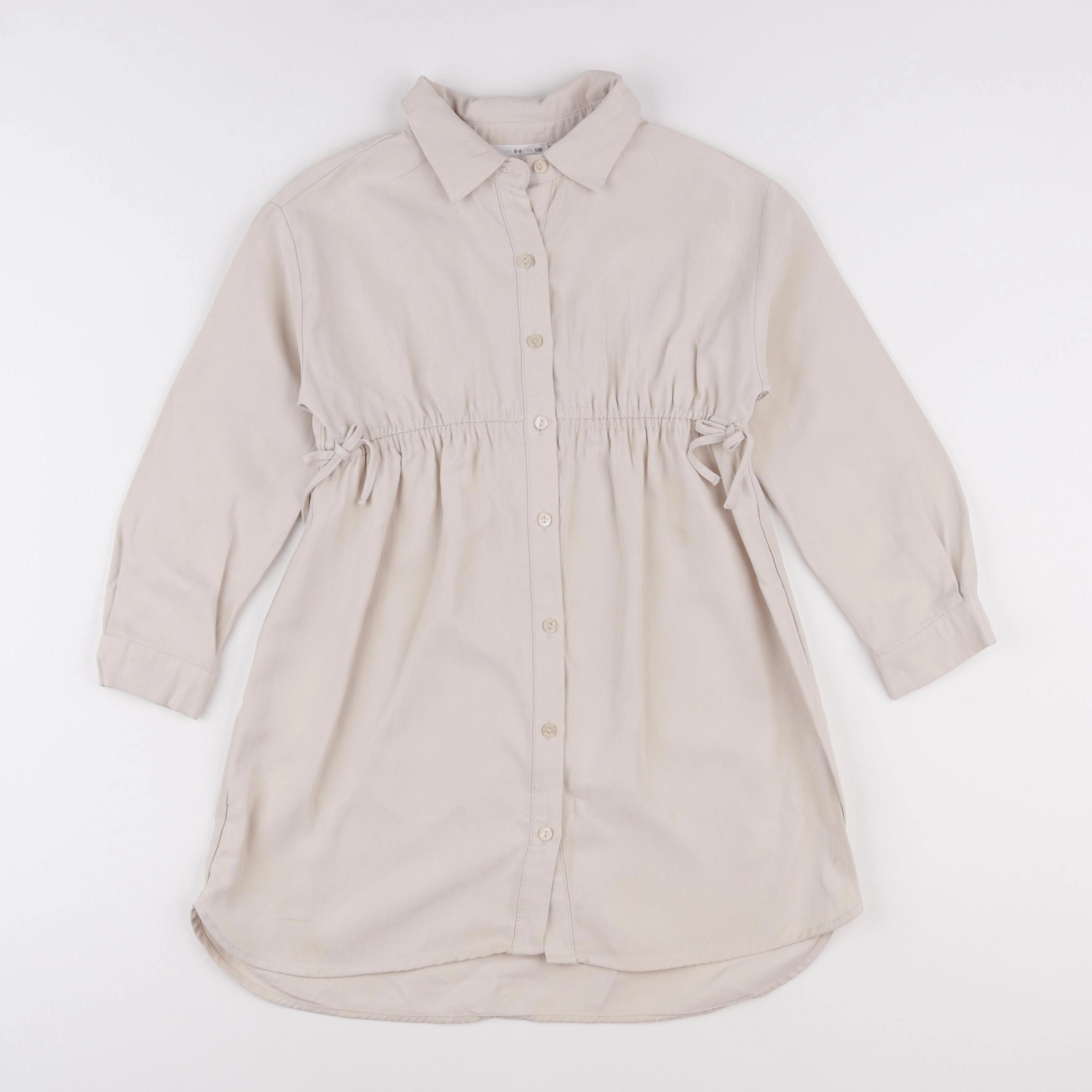 Zara - robe beige - 8/9 ans