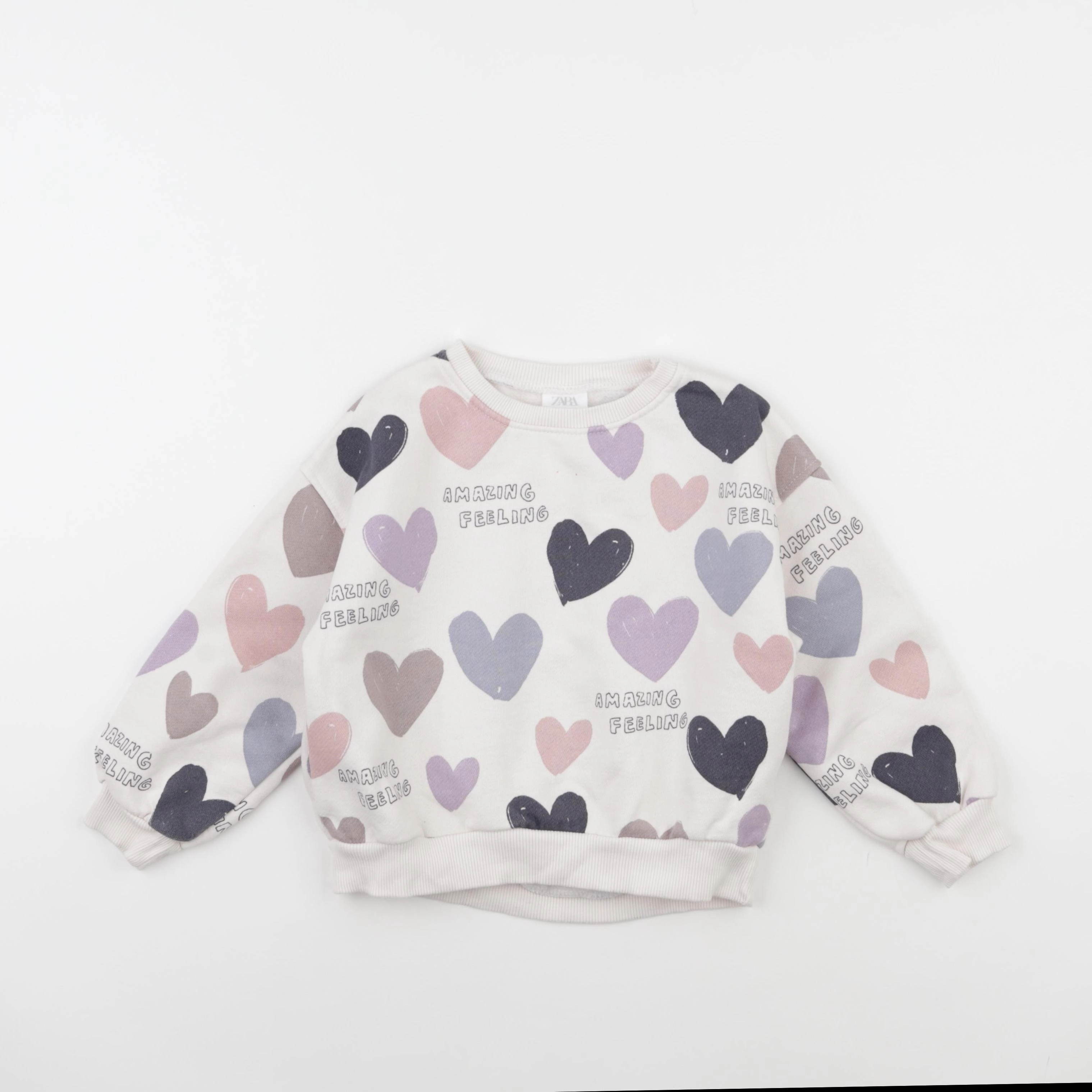 Zara - sweat multicolore - 5 ans
