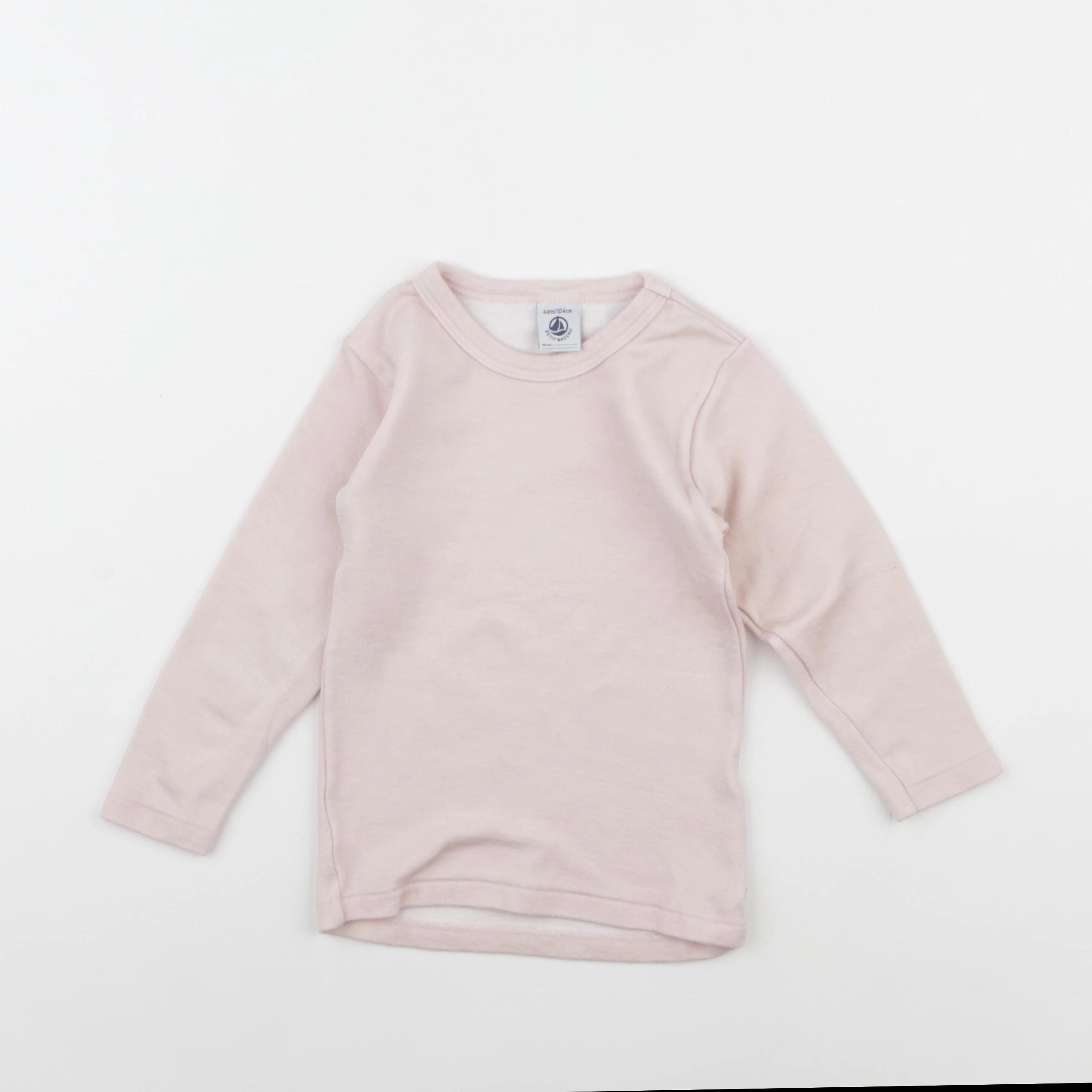 Petit Bateau - maillot de corps rose - 4 ans
