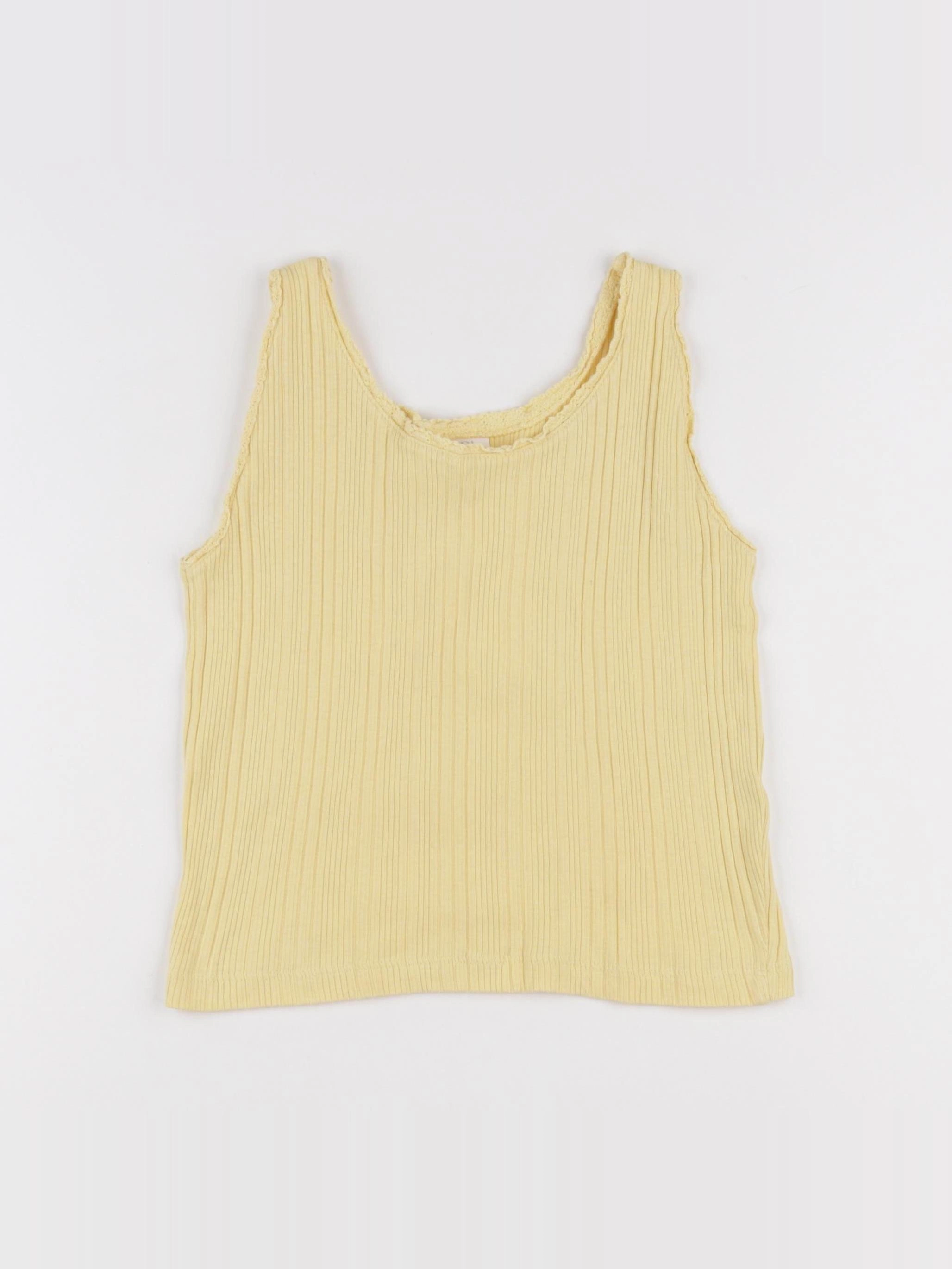 Zara - tee-shirt jaune - 8 ans