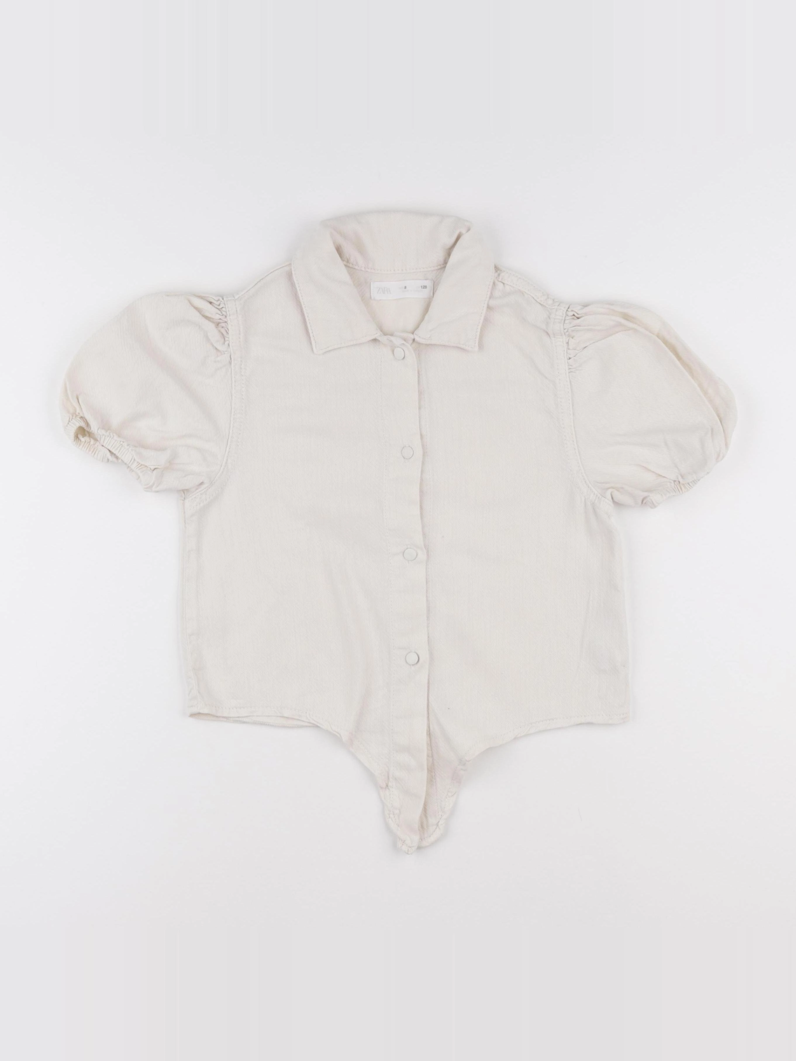 Zara - chemise beige - 8 ans