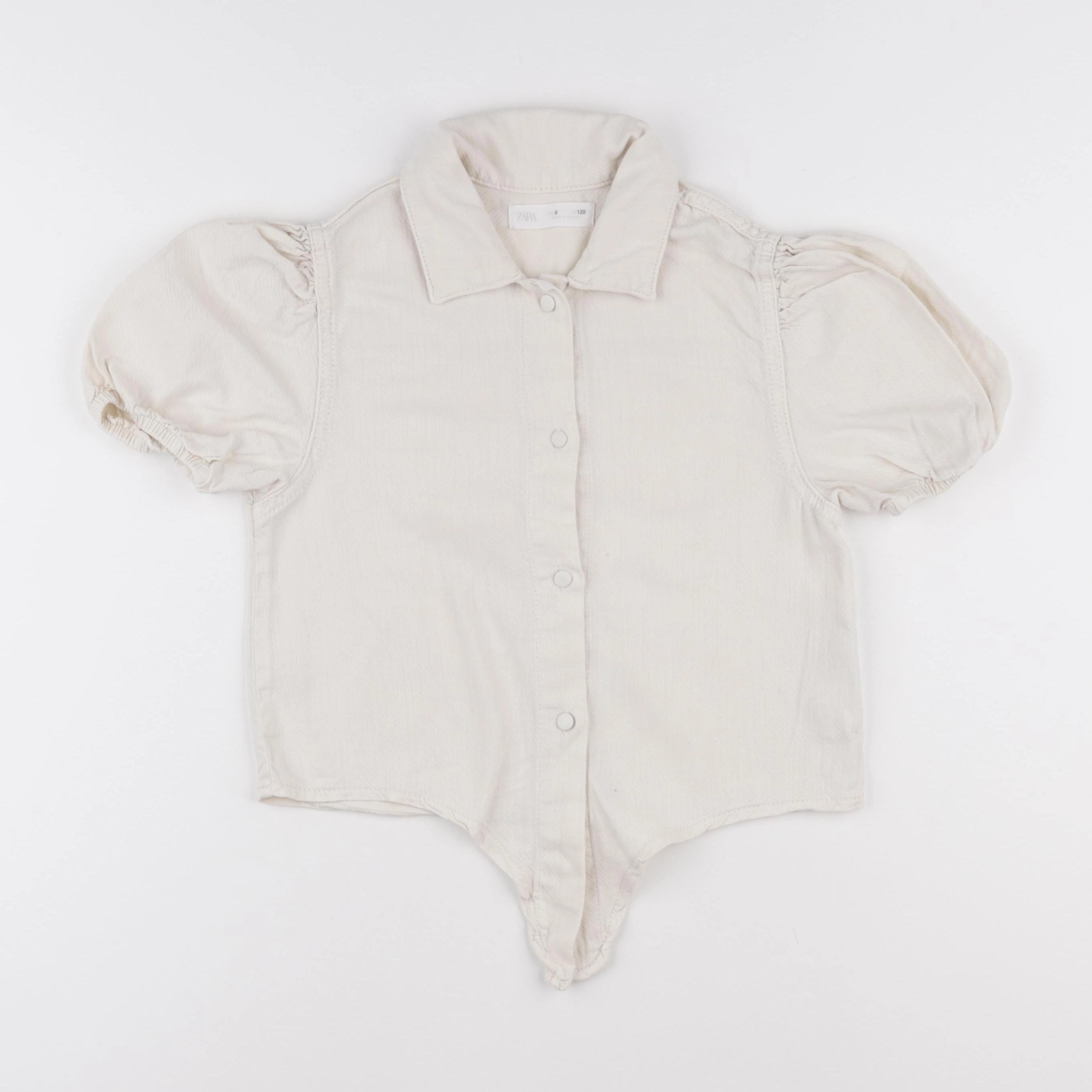 Zara - chemise beige - 8 ans