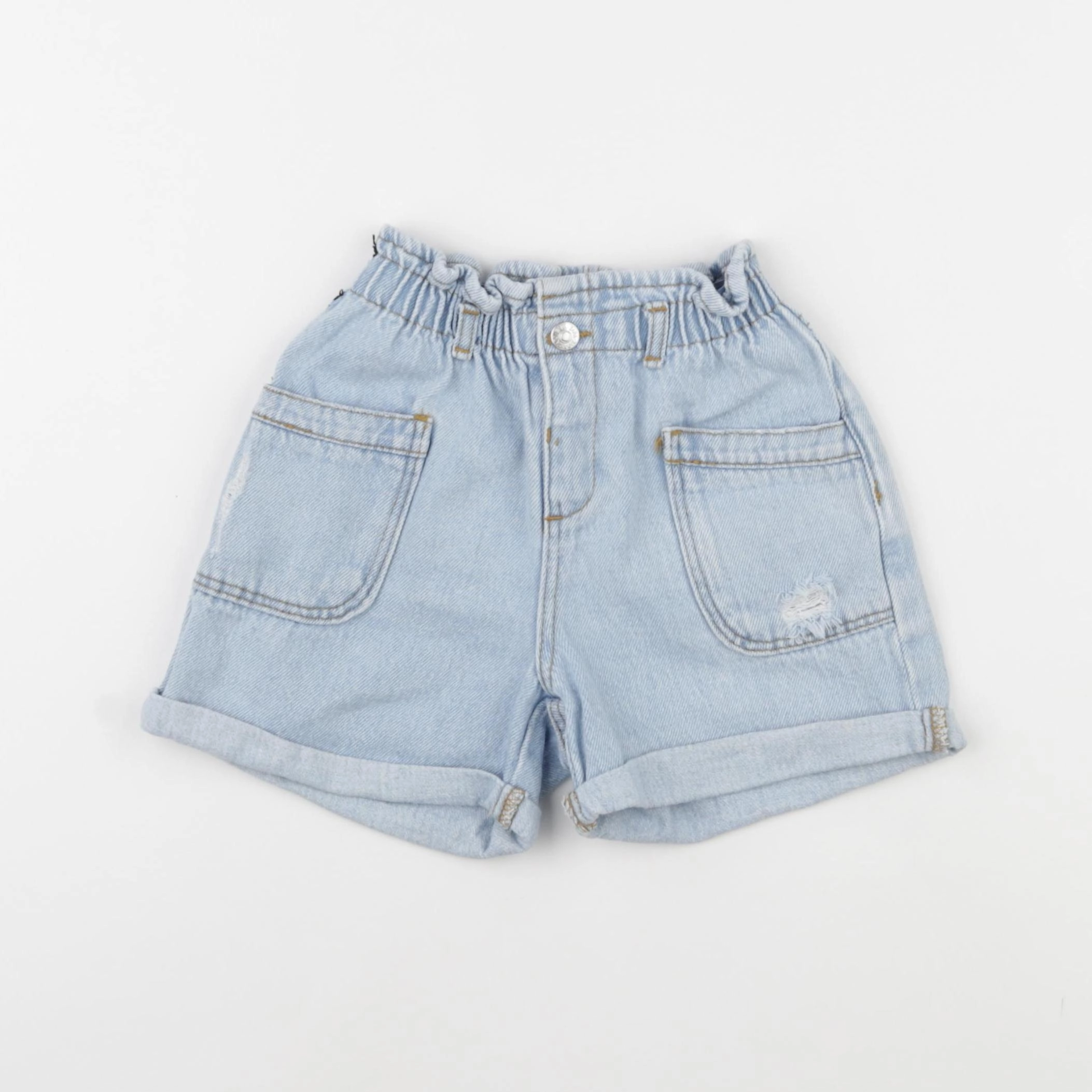 Zara - short bleu - 2/3 ans