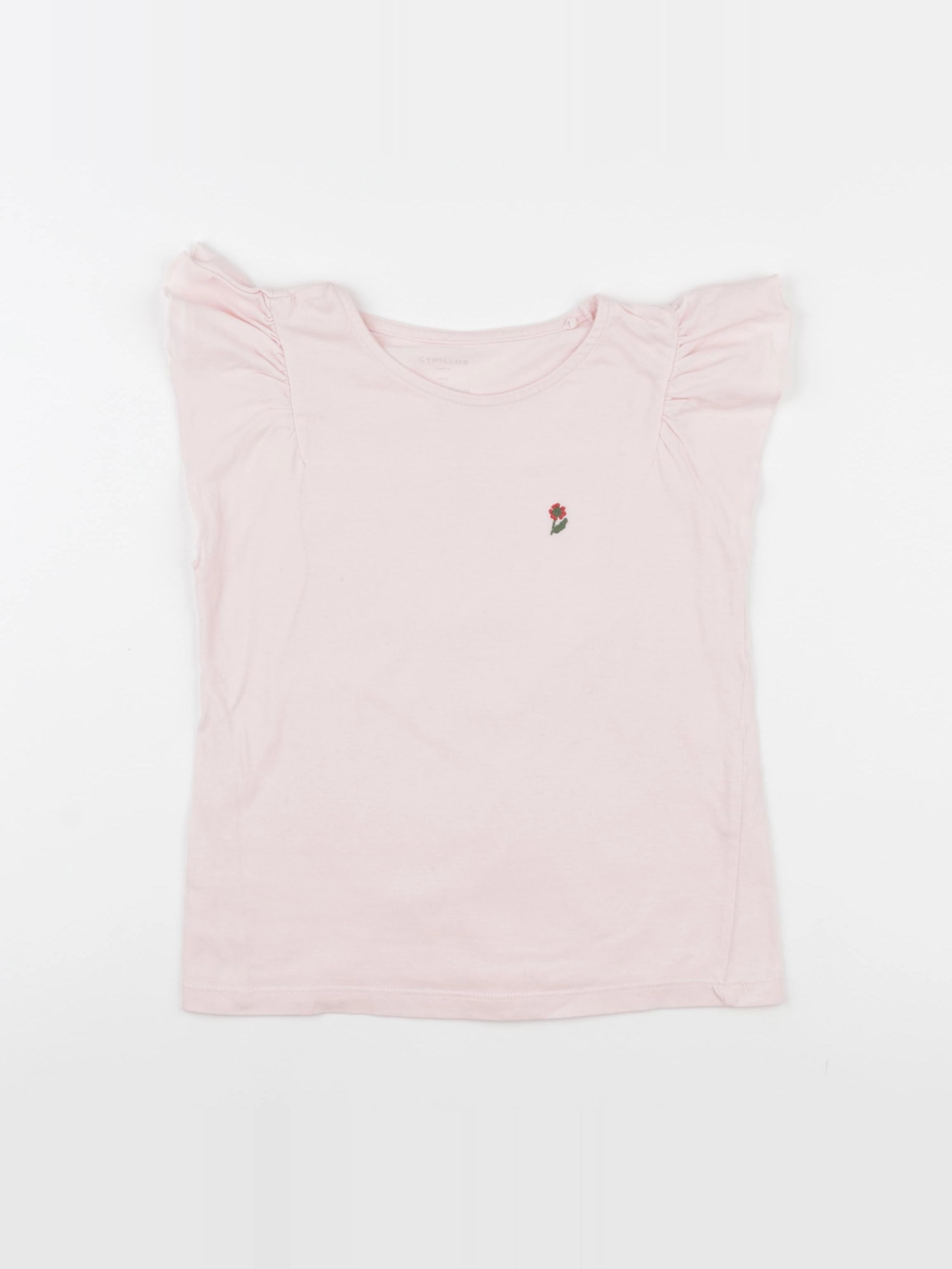 Cyrillus - tee-shirt rose - 6 ans