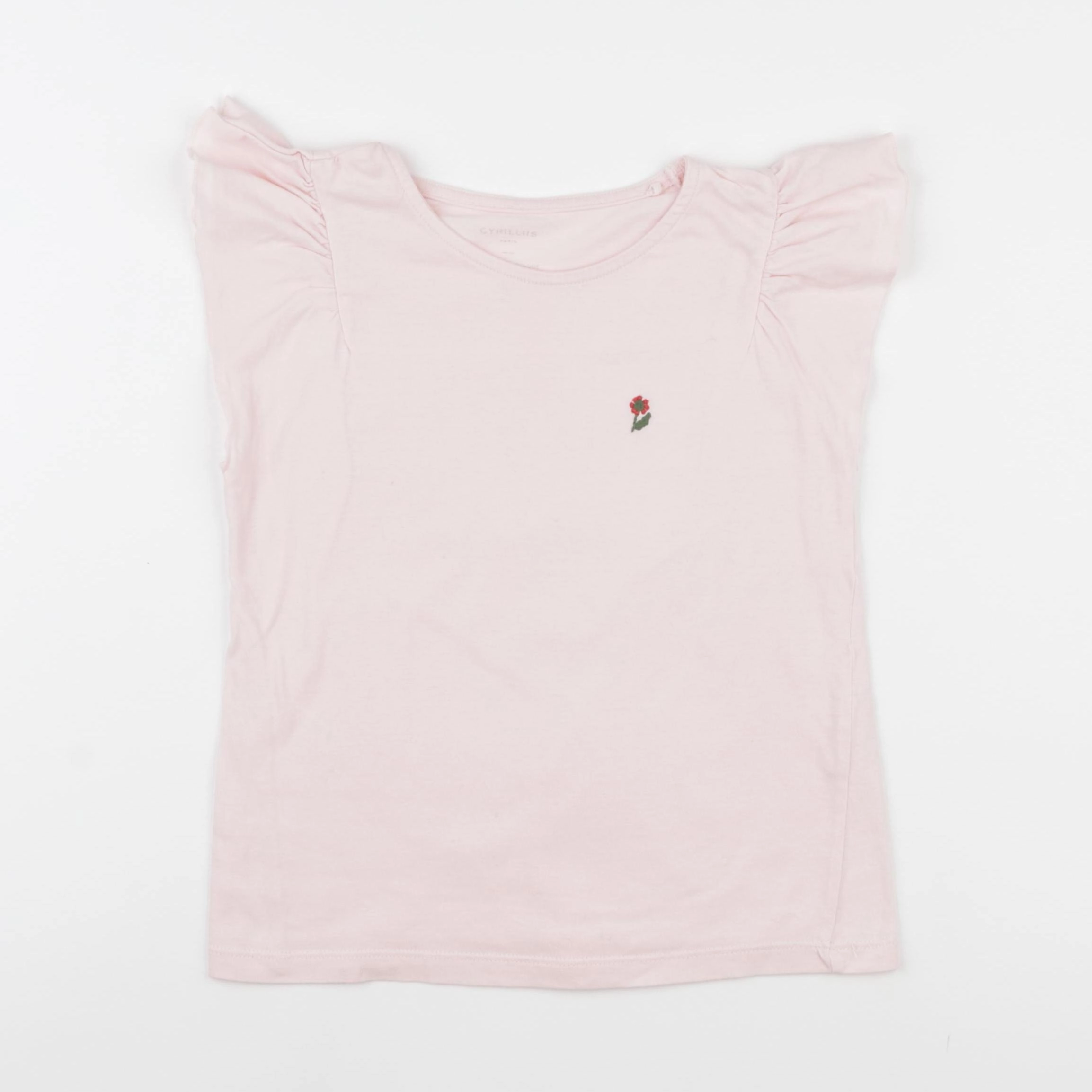 Cyrillus - tee-shirt rose - 6 ans