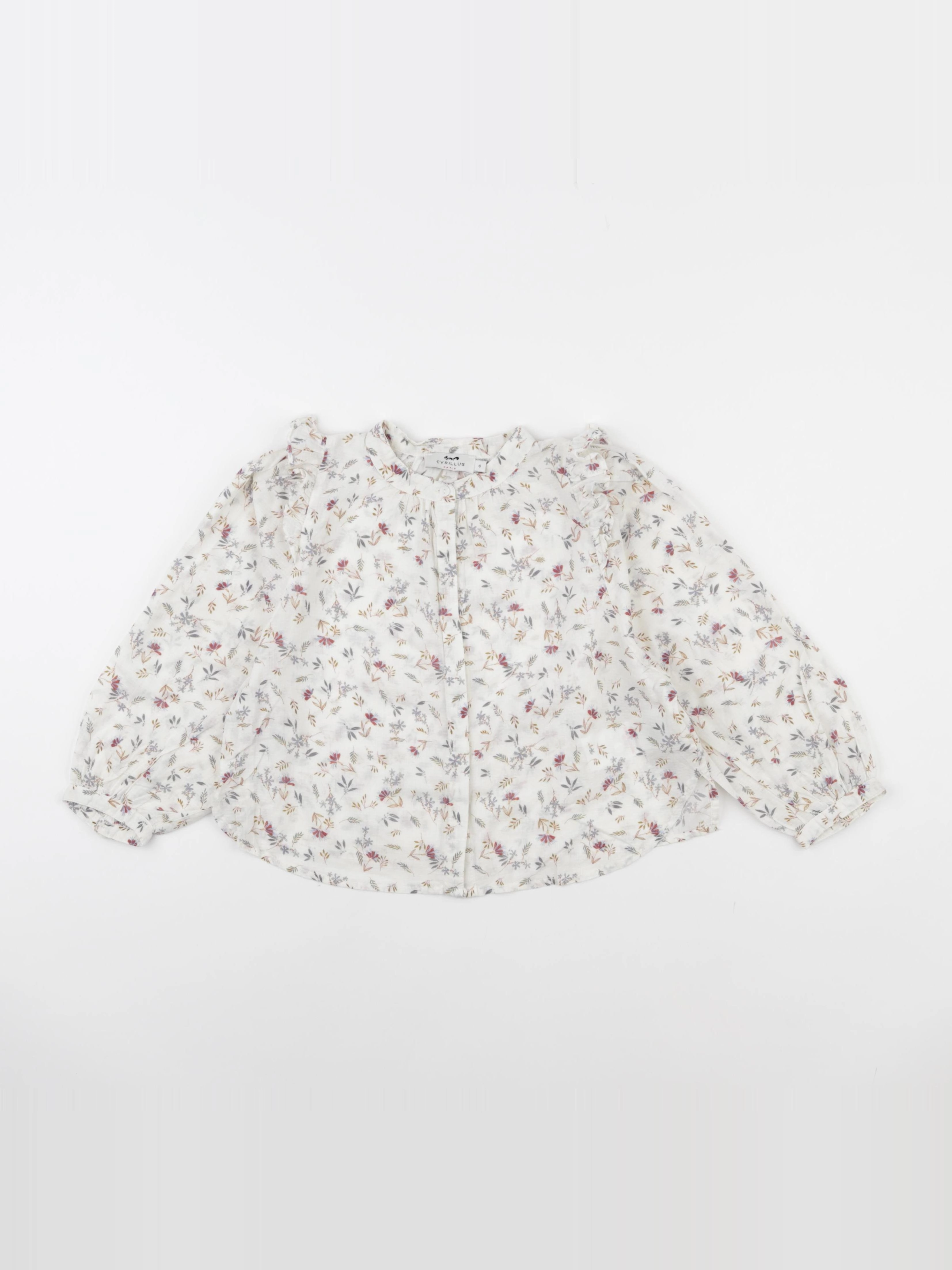 Cyrillus - blouse beige - 6 ans