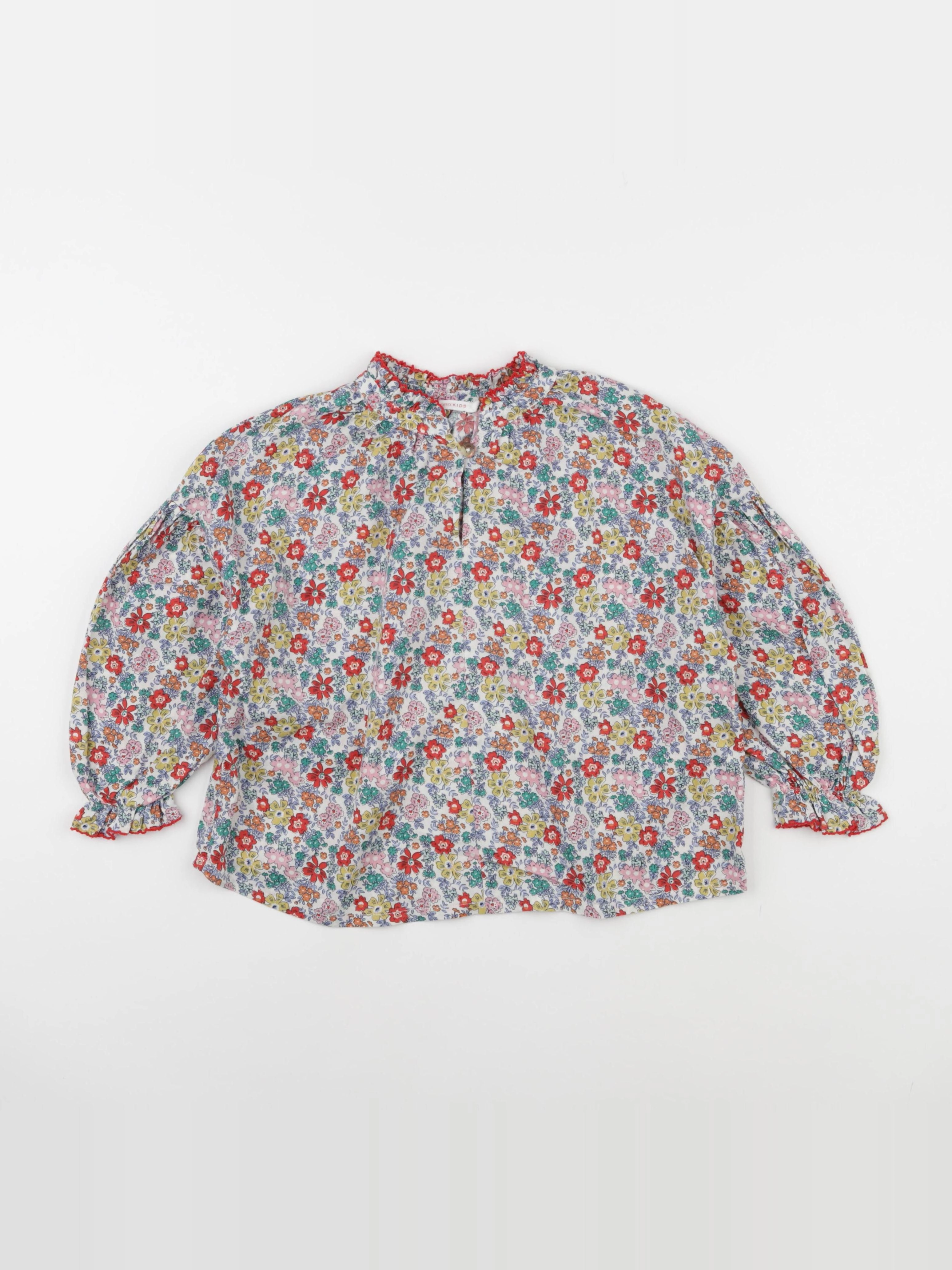 Monoprix - blouse multicolore - 8 ans