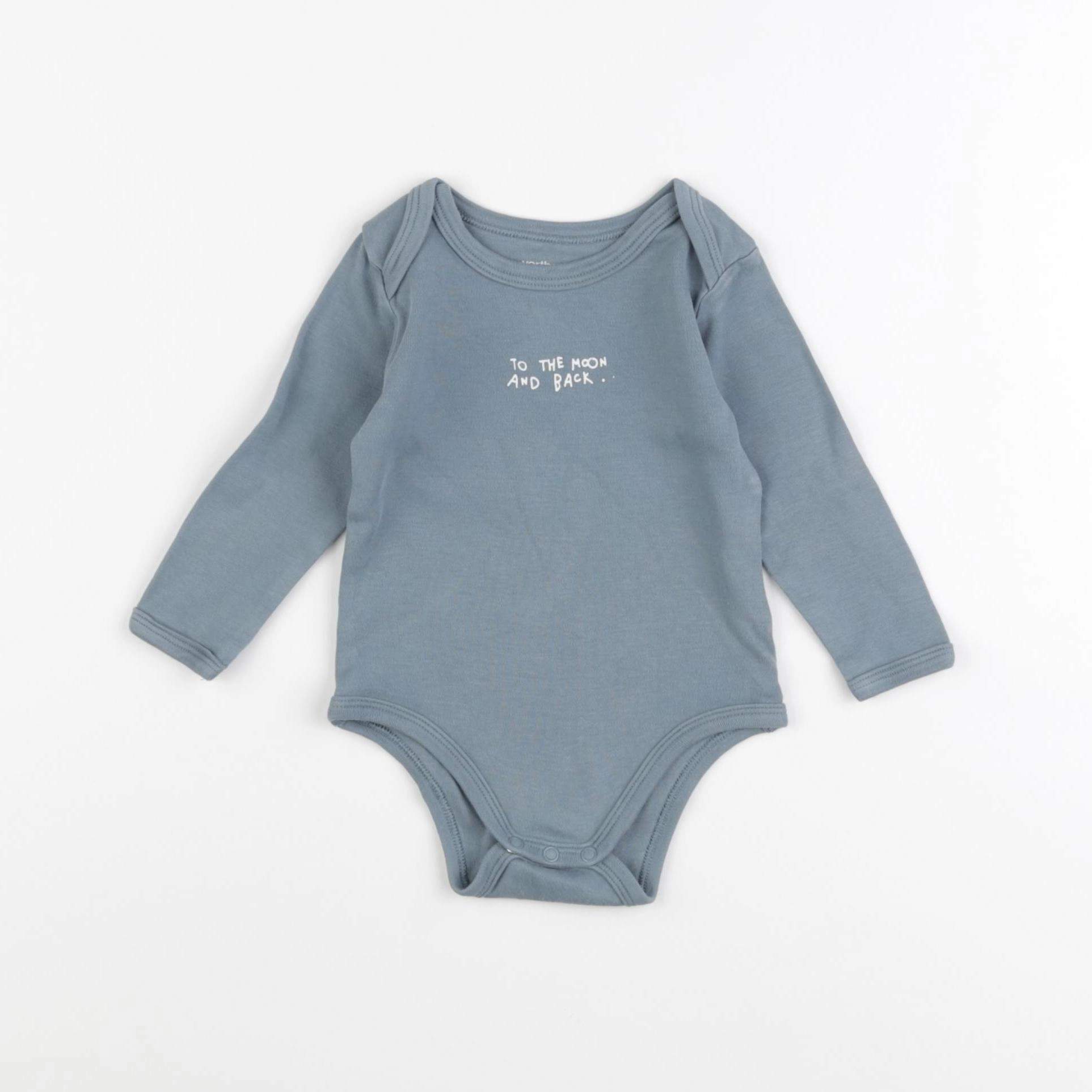 Vertbaudet - body vert - 9 mois