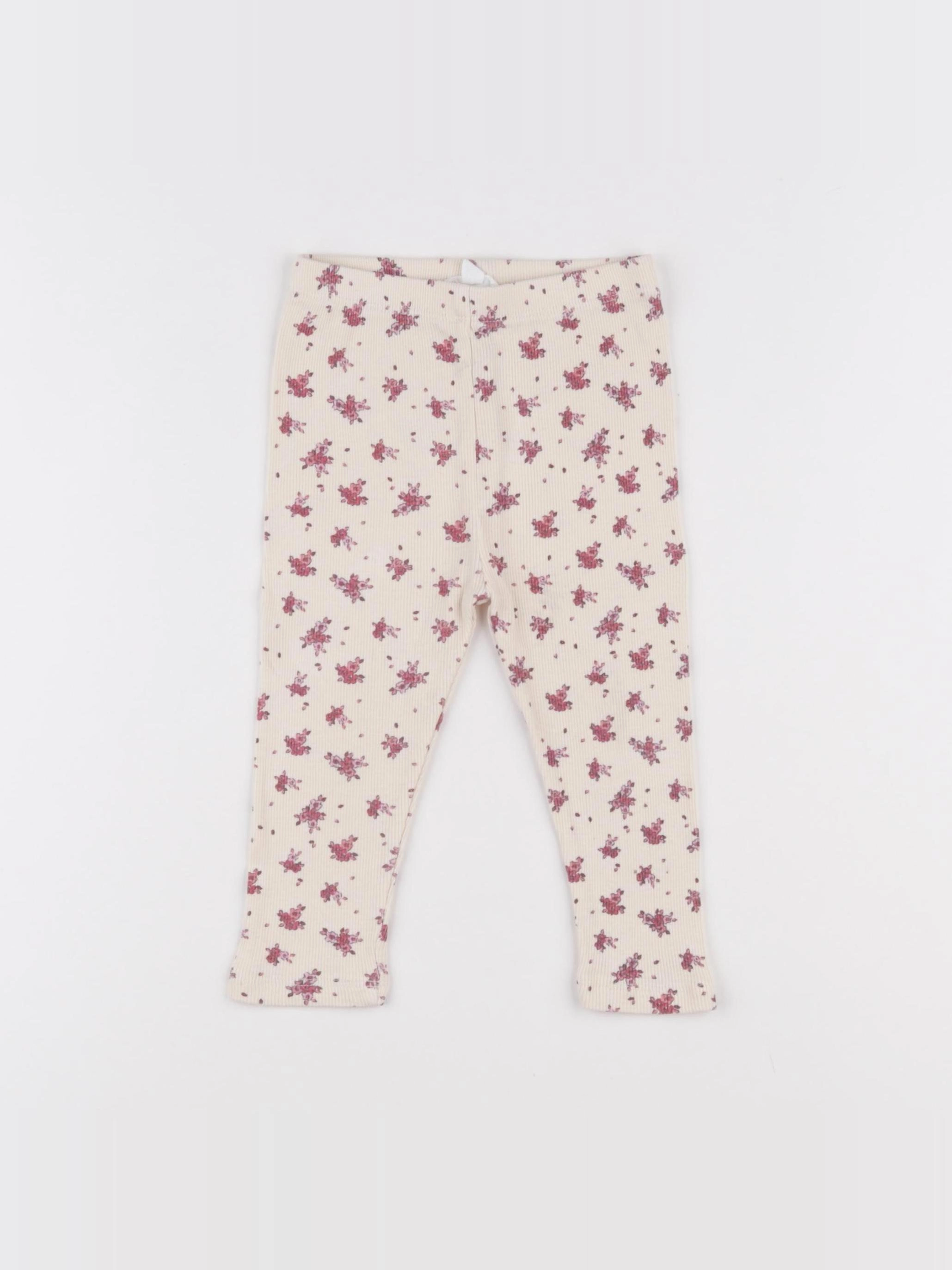 Vertbaudet - legging beige - 18 mois