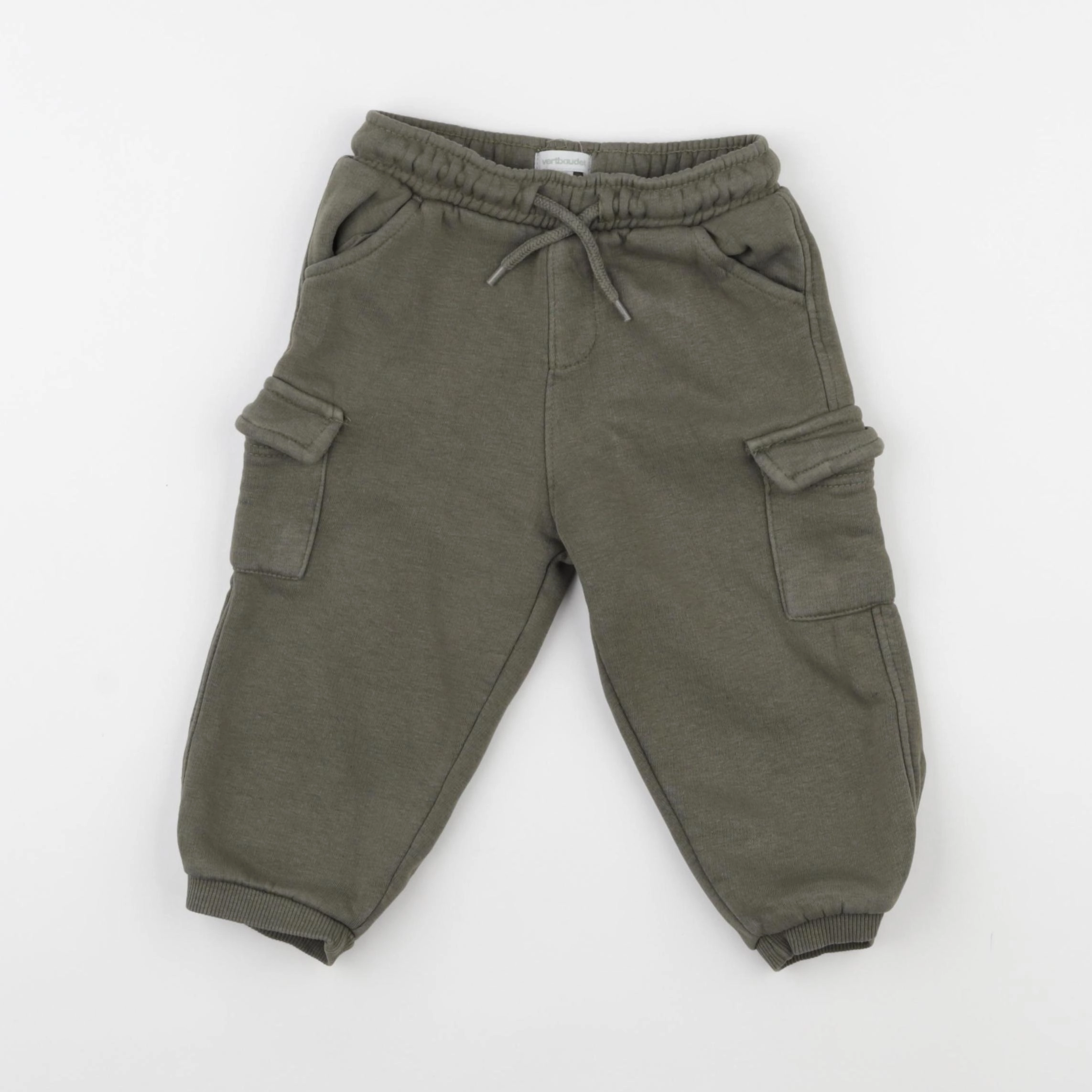 Vertbaudet - jogging vert - 18 mois