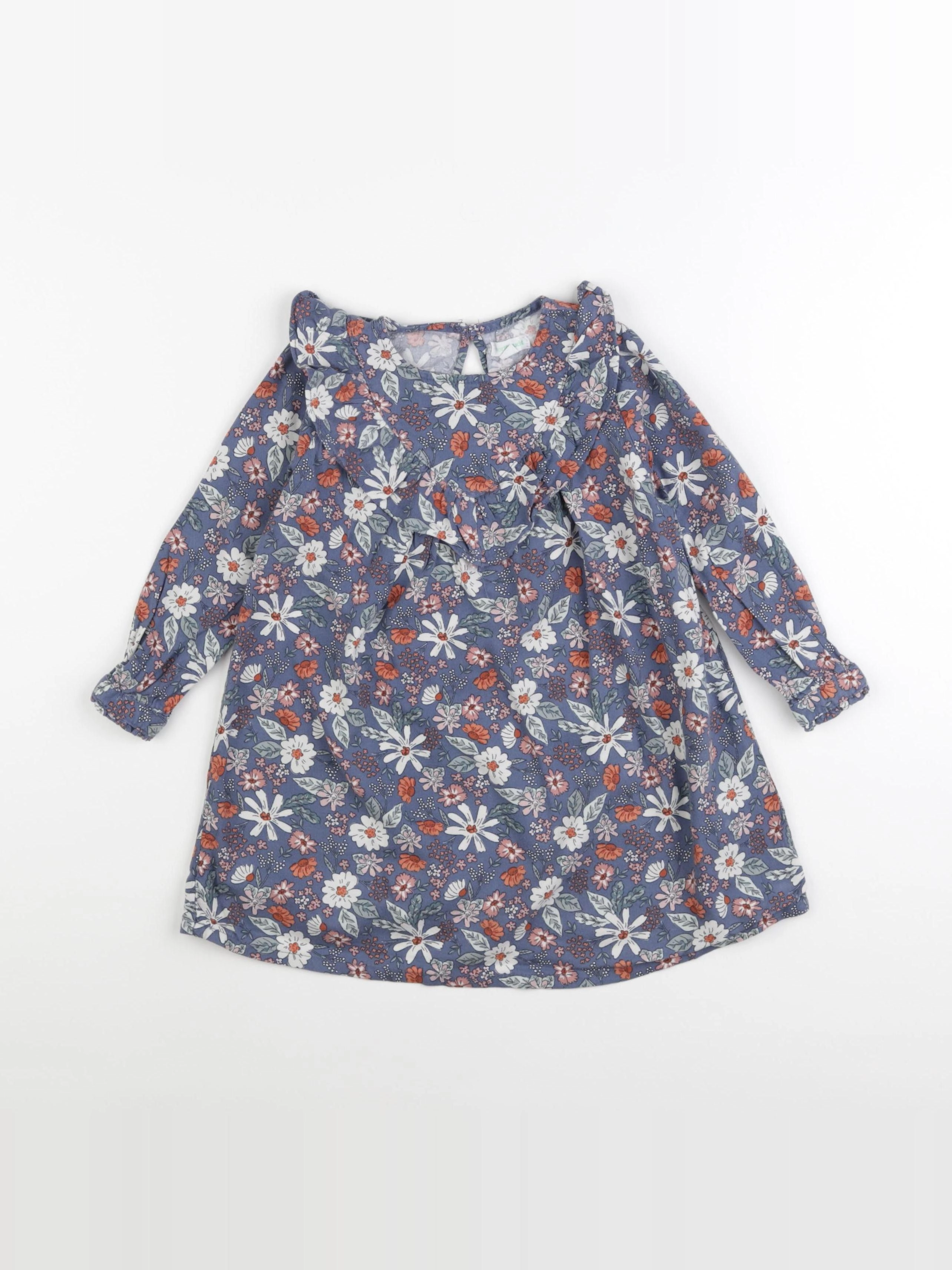 Vertbaudet - robe gris - 3 ans