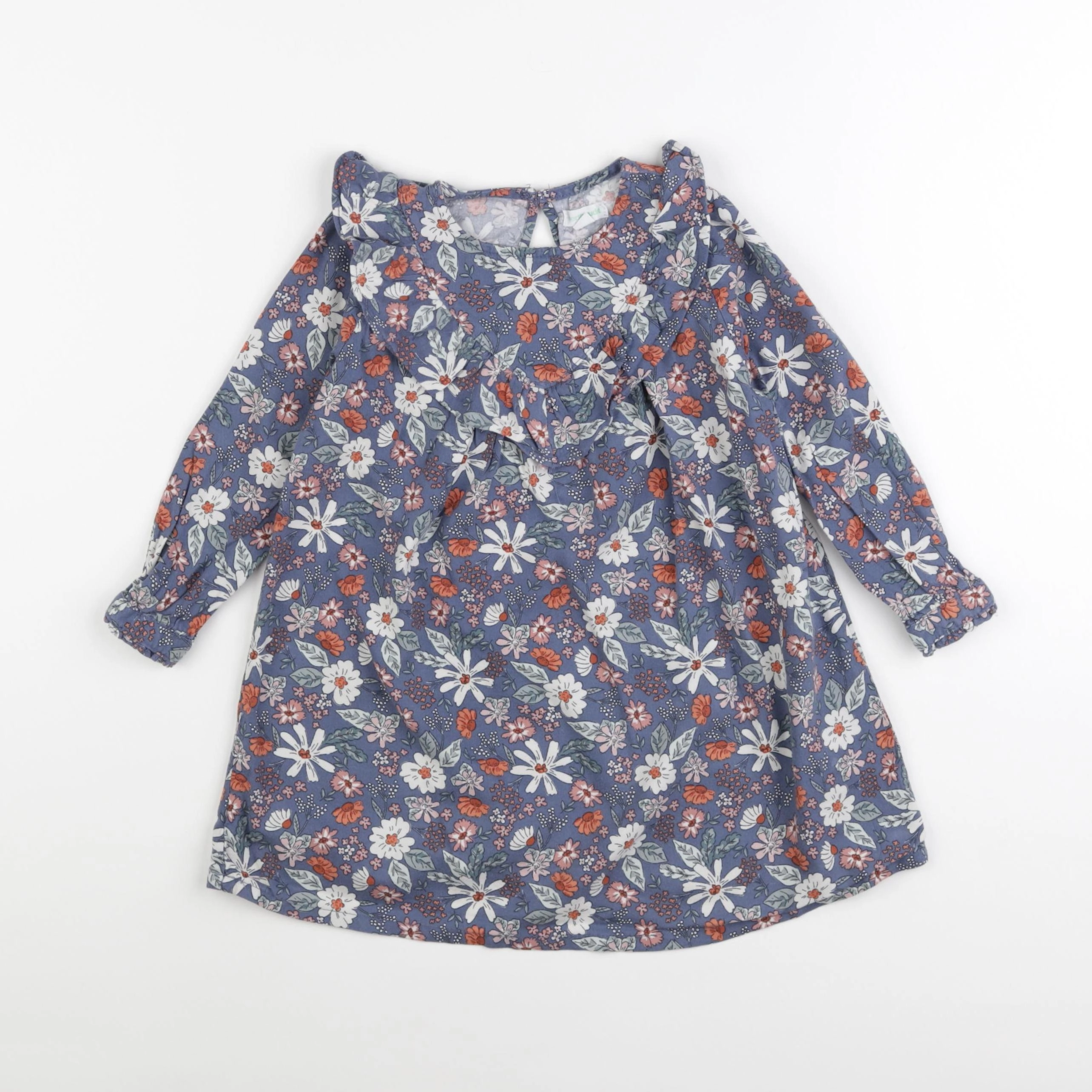 Vertbaudet - robe gris - 3 ans