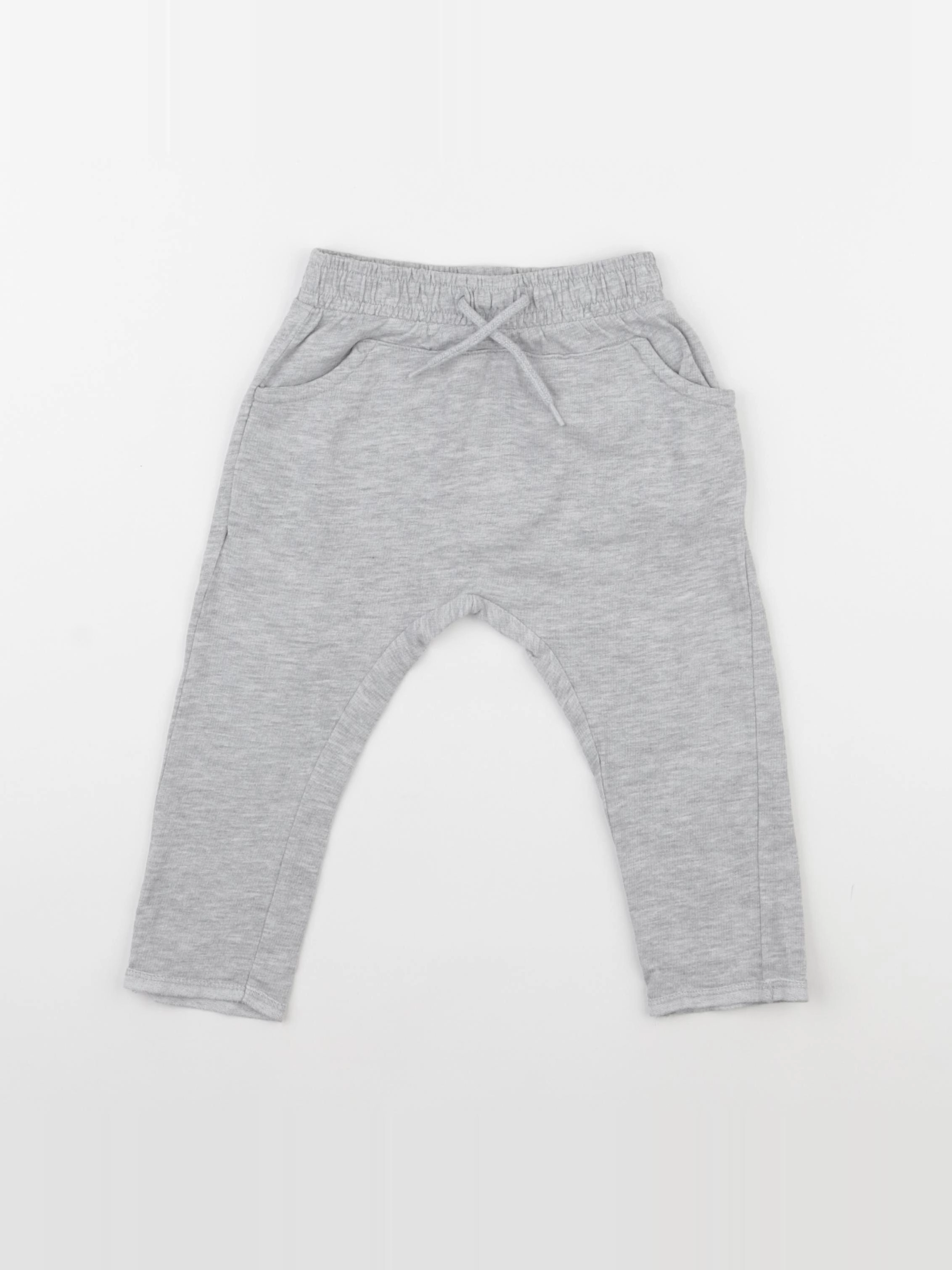 Vertbaudet - jogging gris - 18 mois
