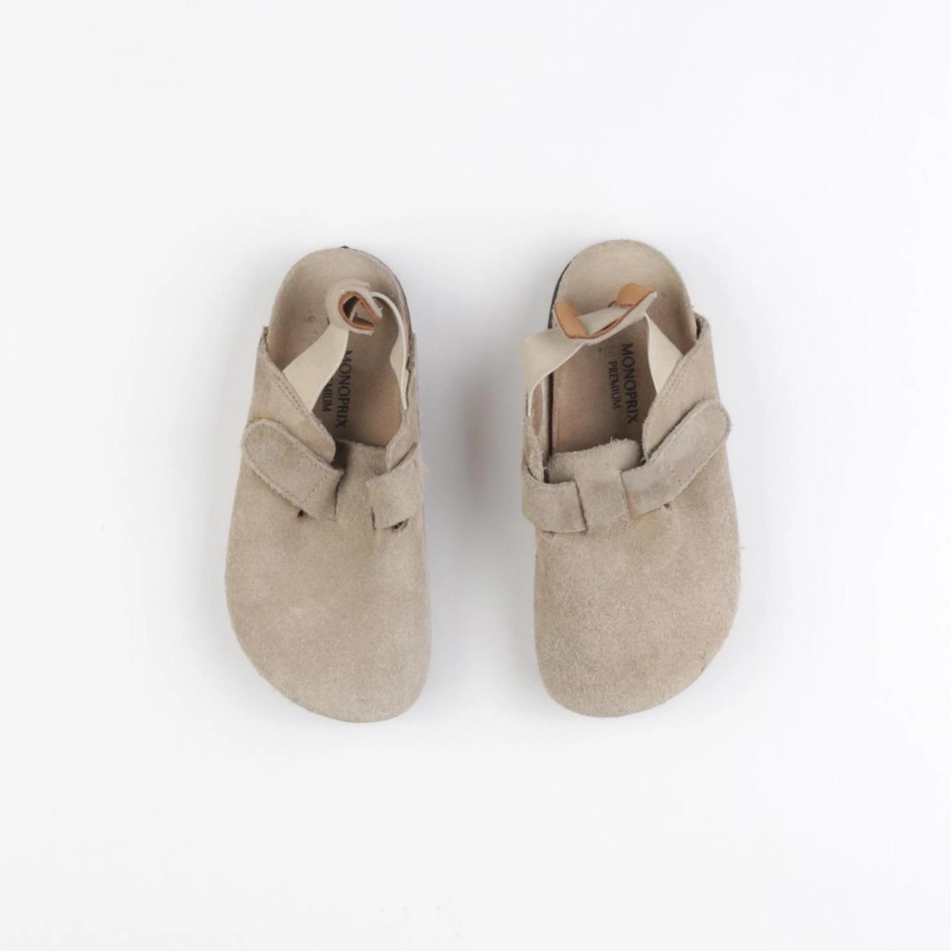 Monoprix - slippers beige - pointure 27