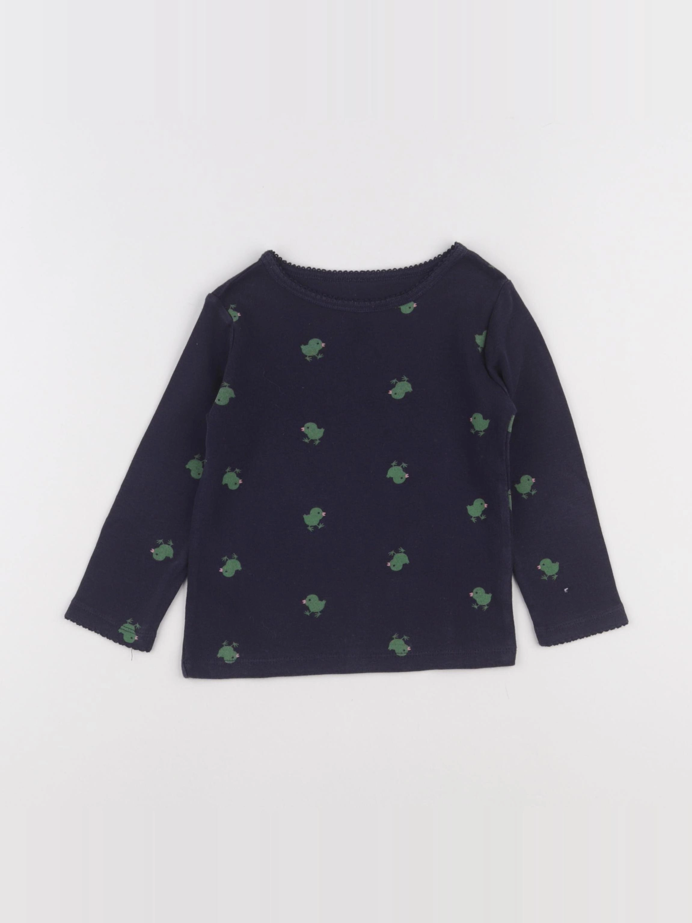 GAP - maillot de corps bleu - 2 ans