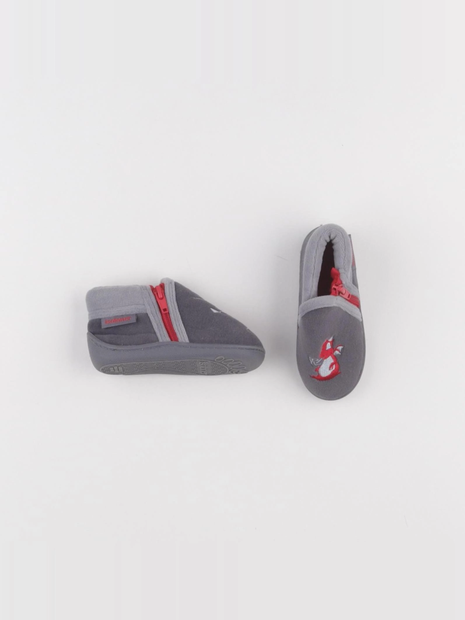 Isotoner - chaussons gris - pointure 21
