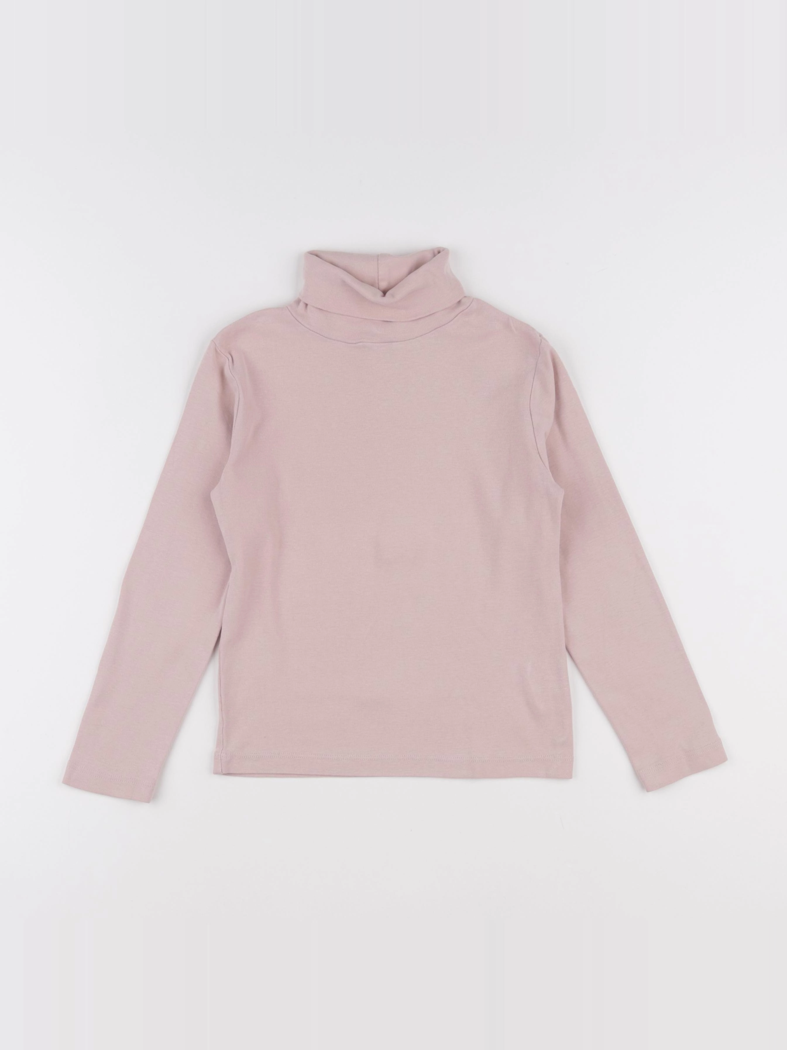 Monoprix - sous-pull rose - 8 ans
