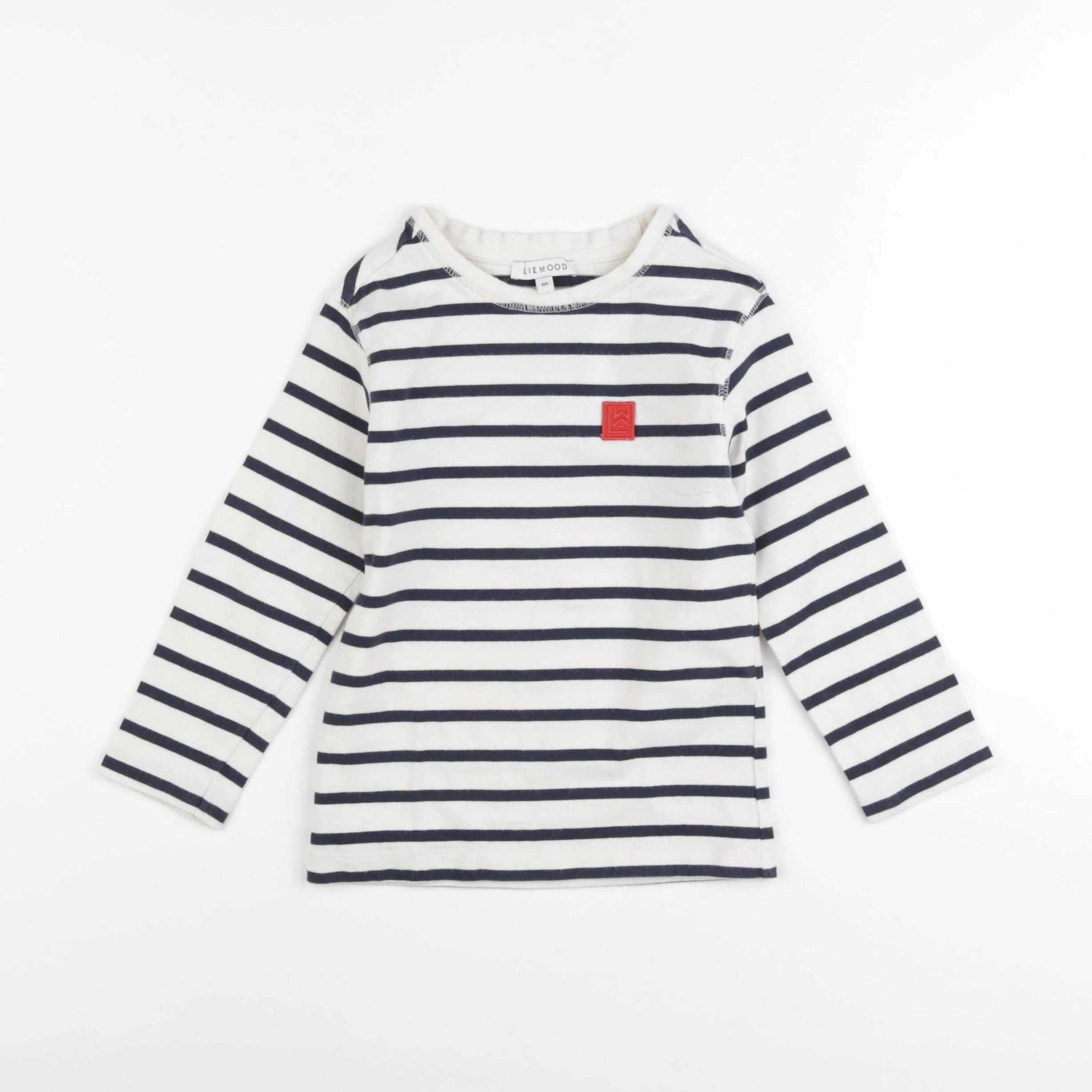 Liewood - tee-shirt blanc, noir - 10 ans