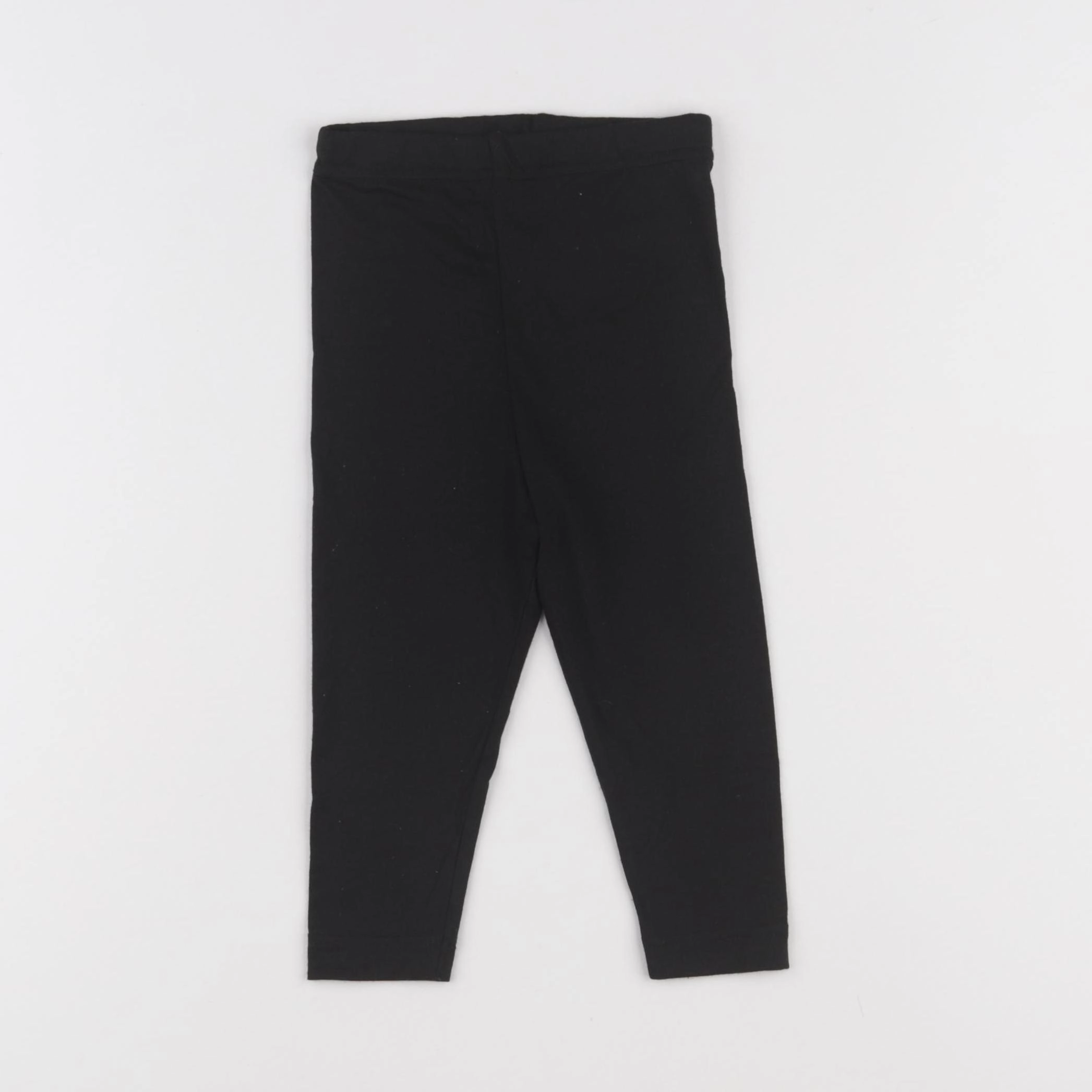 Uniqlo - legging noir - 12/18 mois