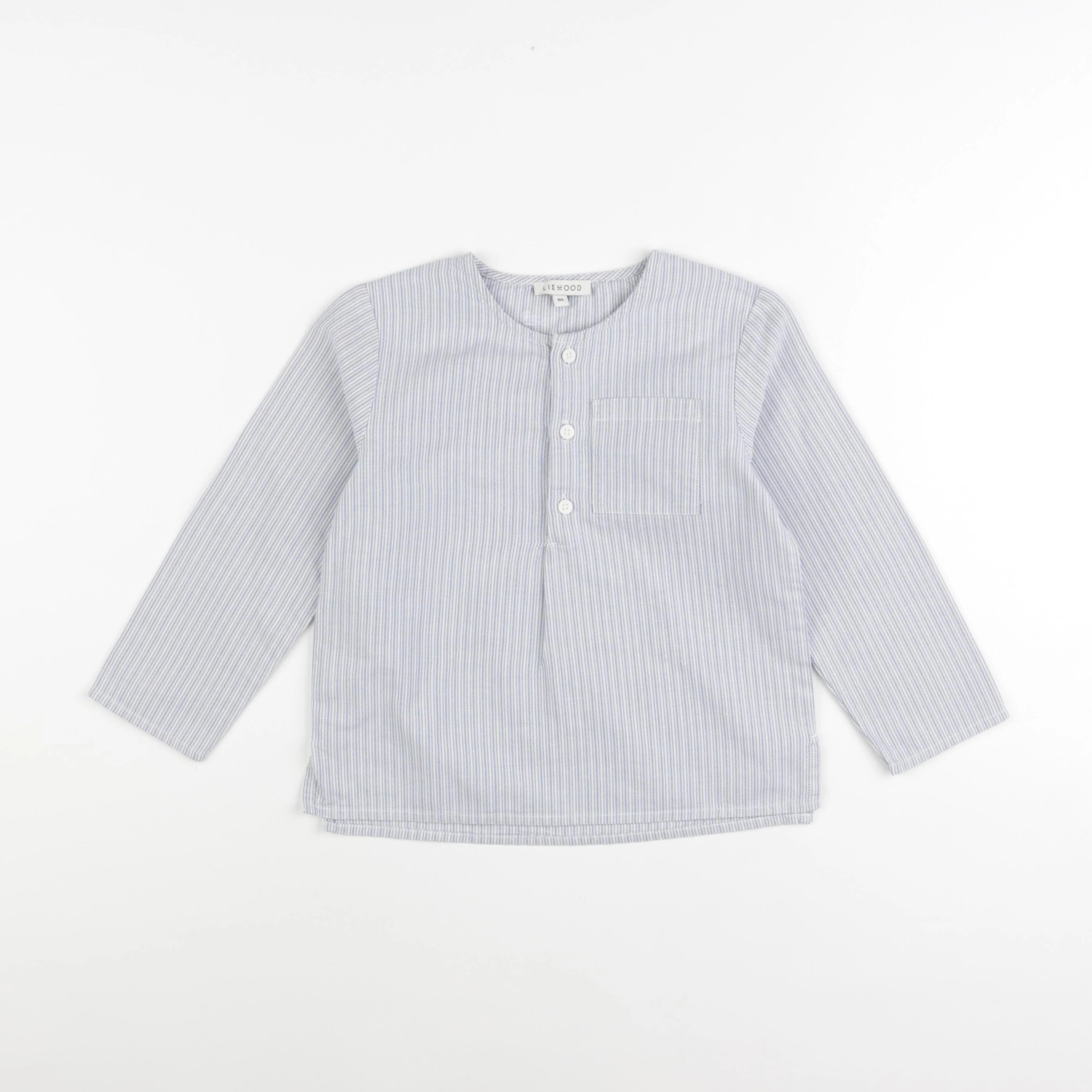 Liewood - chemise blanc, bleu - 10 ans