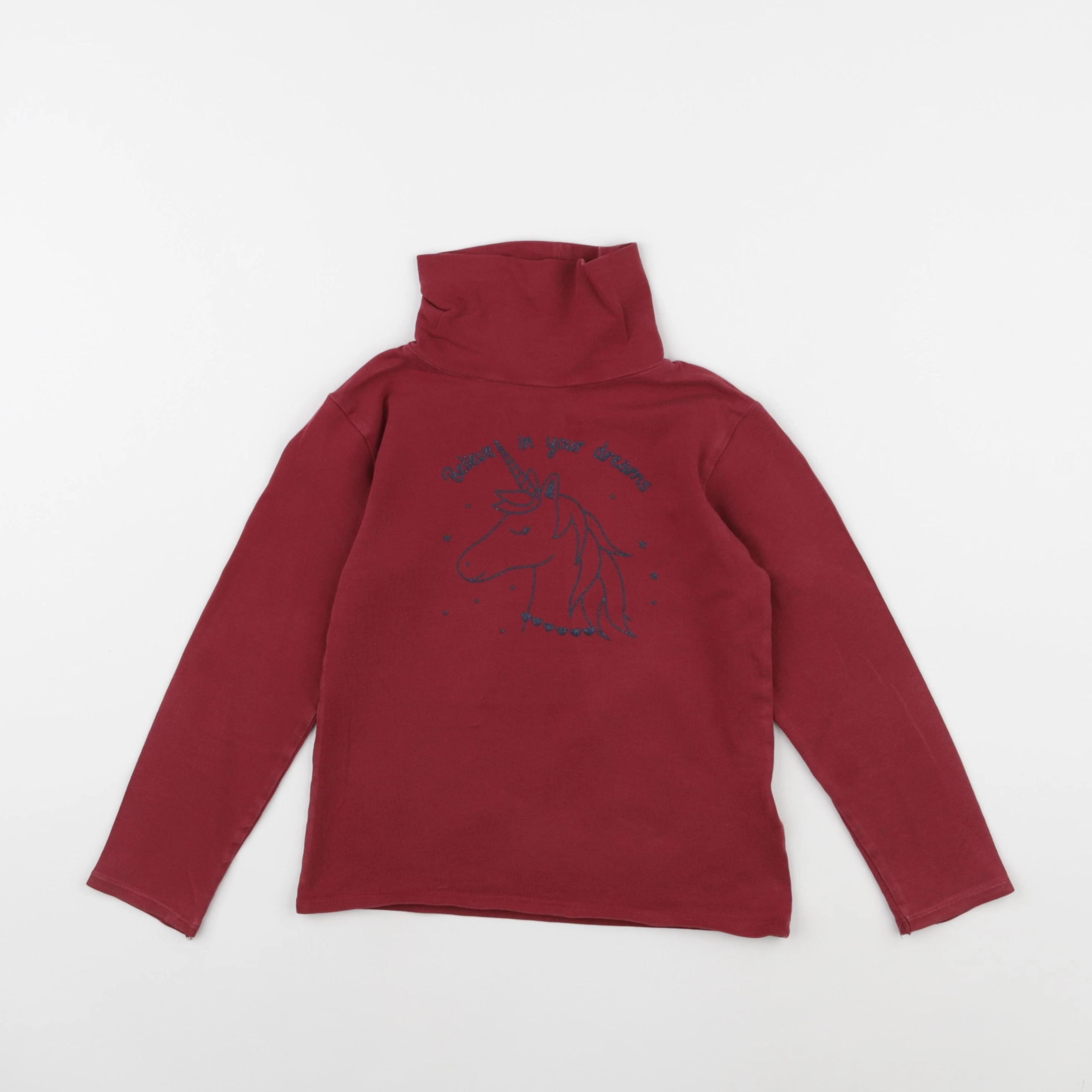 Vertbaudet - sous-pull rouge - 6 ans