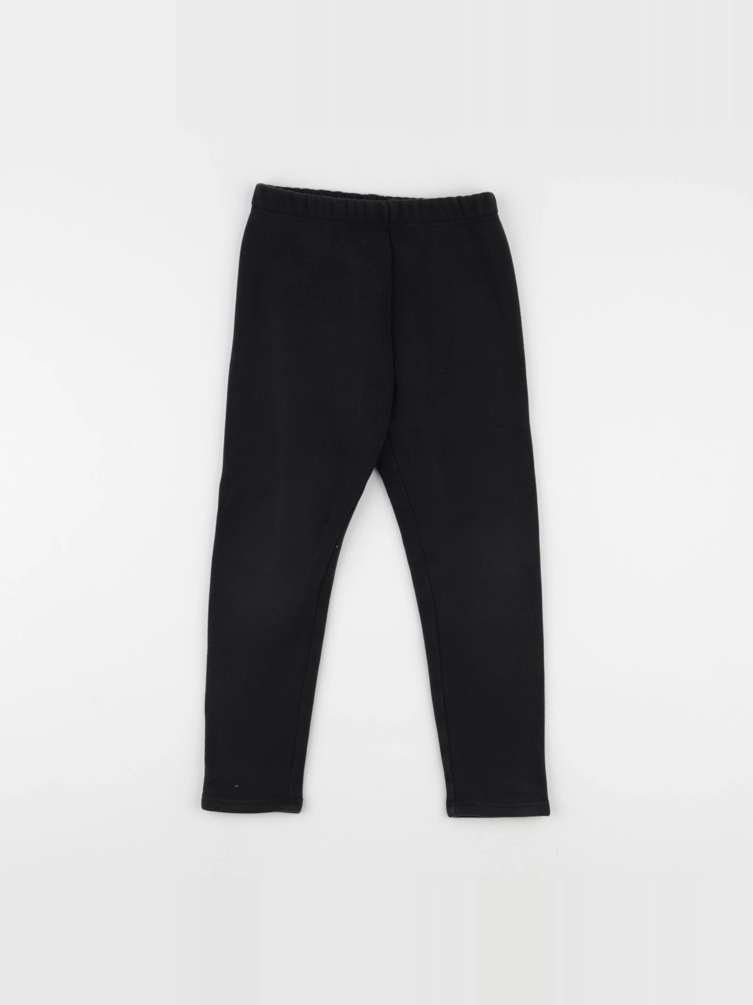 Vertbaudet - legging doublé noir - 6 ans