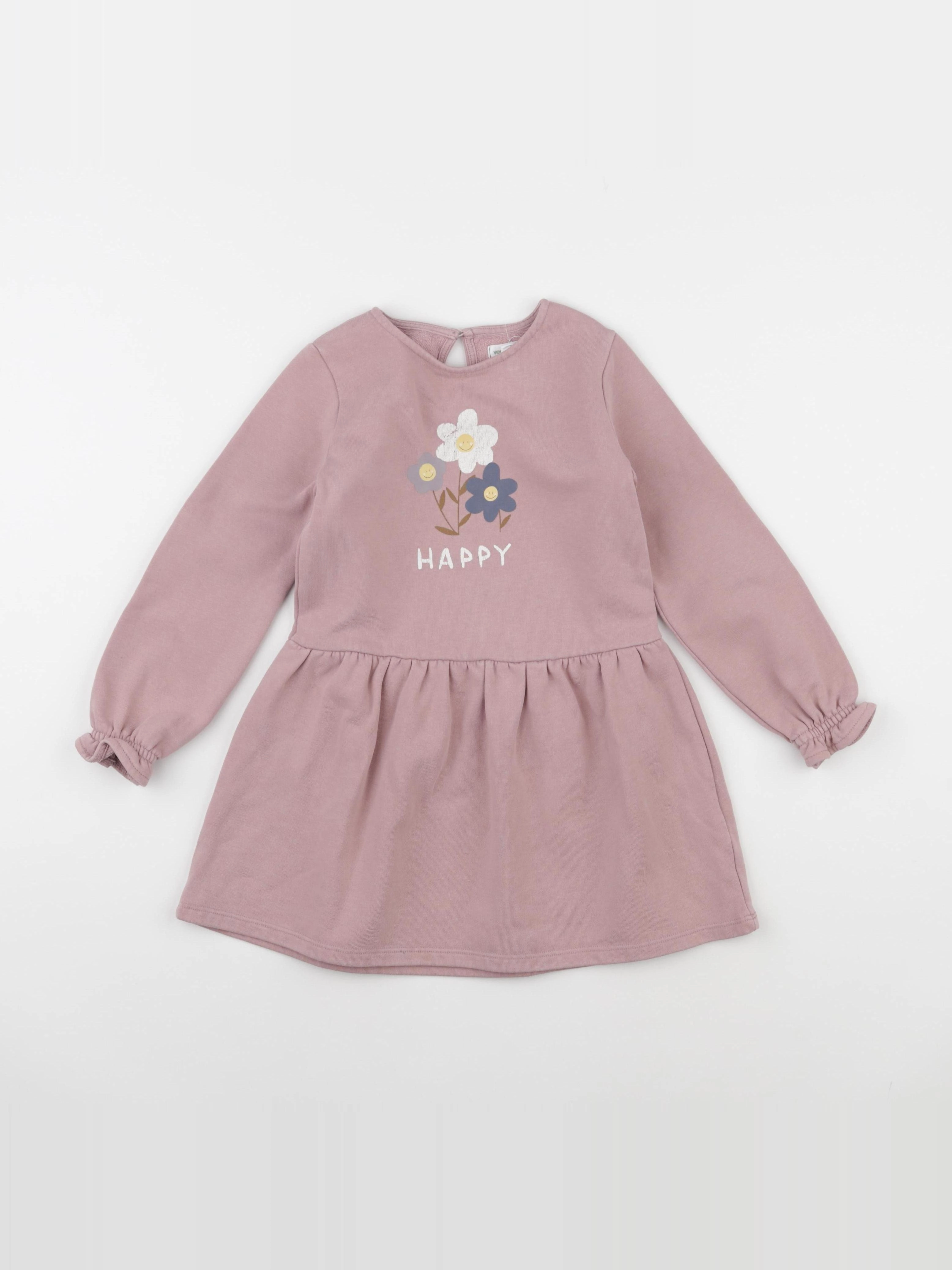 Vertbaudet - robe rose - 4 ans
