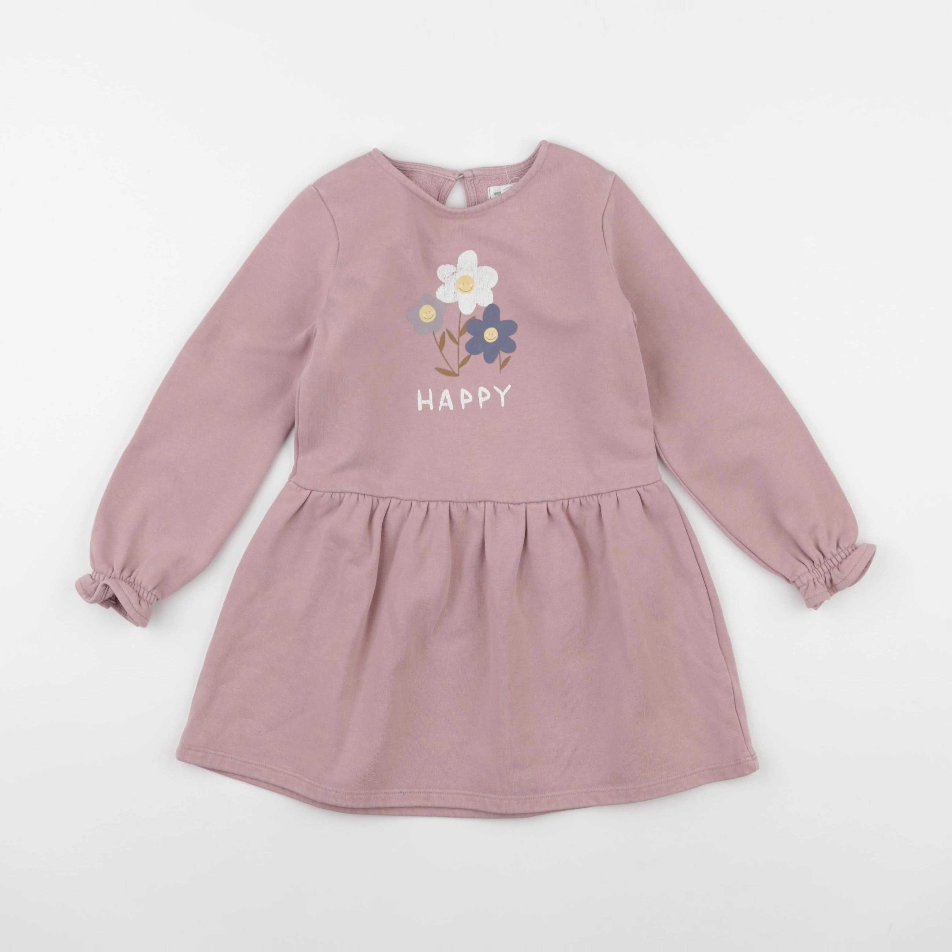 Vertbaudet - robe rose - 4 ans