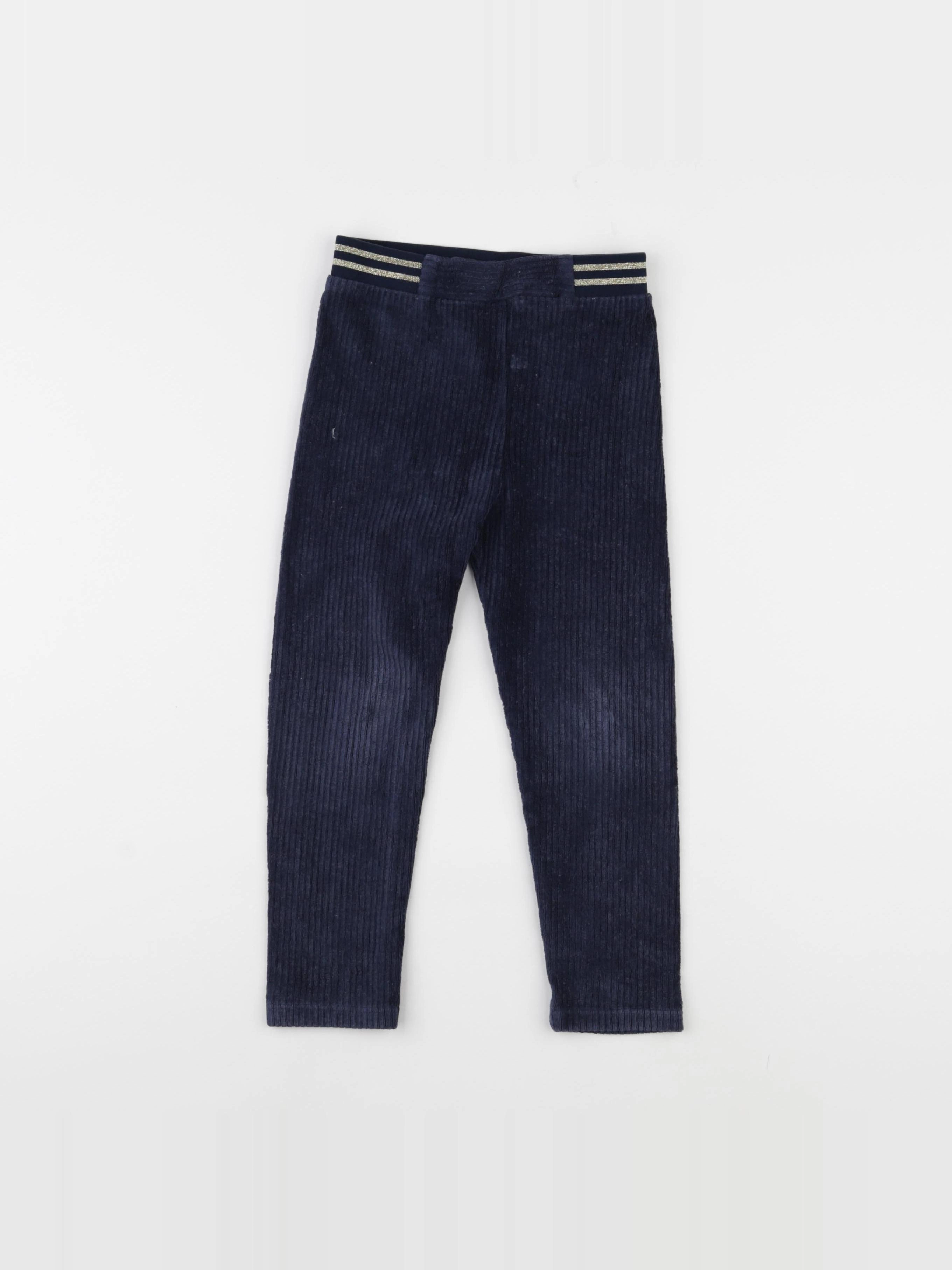 Vertbaudet - pantalon bleu - 4 ans