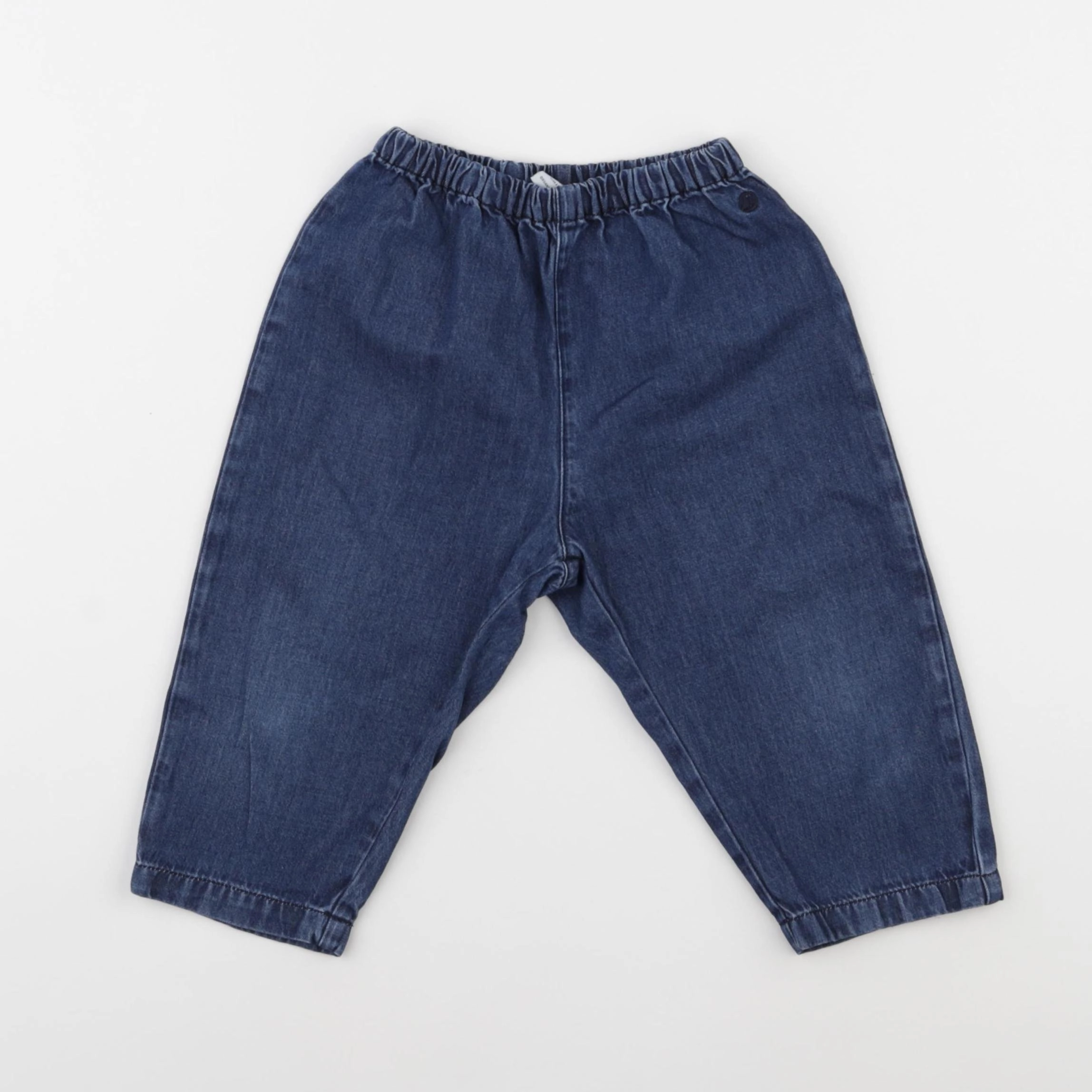 Petit Bateau - sarouel bleu - 24 mois
