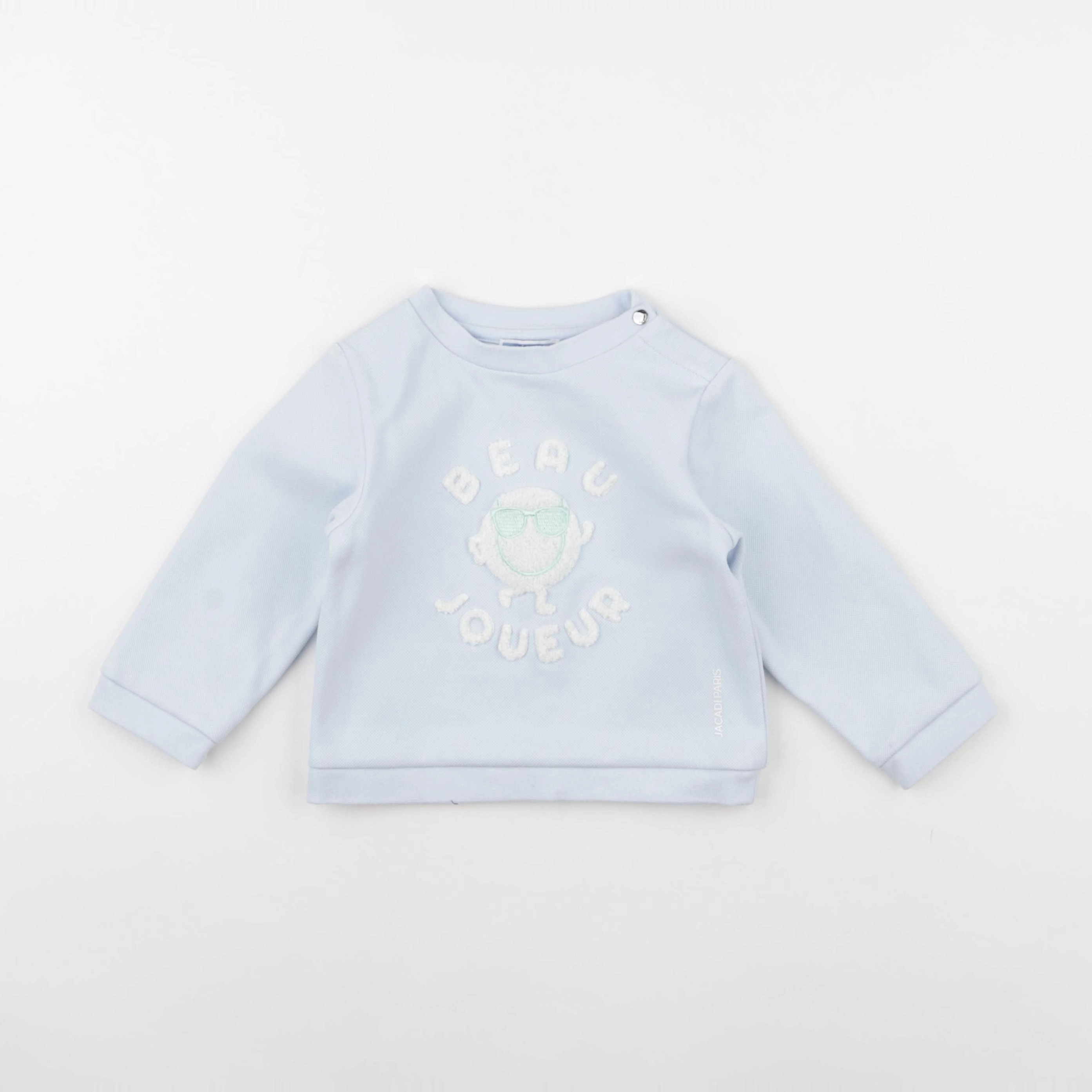 Jacadi - sweat bleu - 24 mois