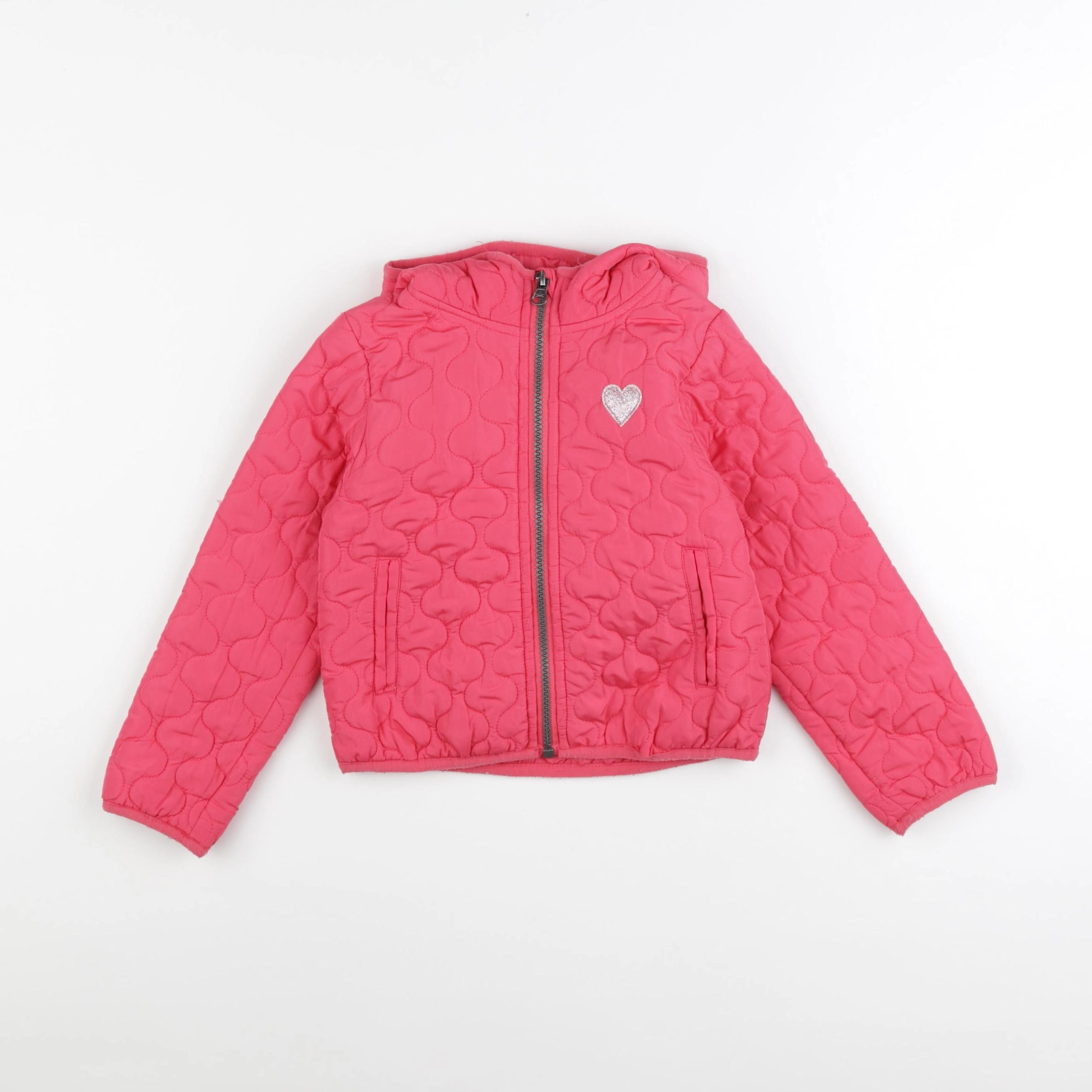 Vertbaudet - doudoune rose - 4 ans