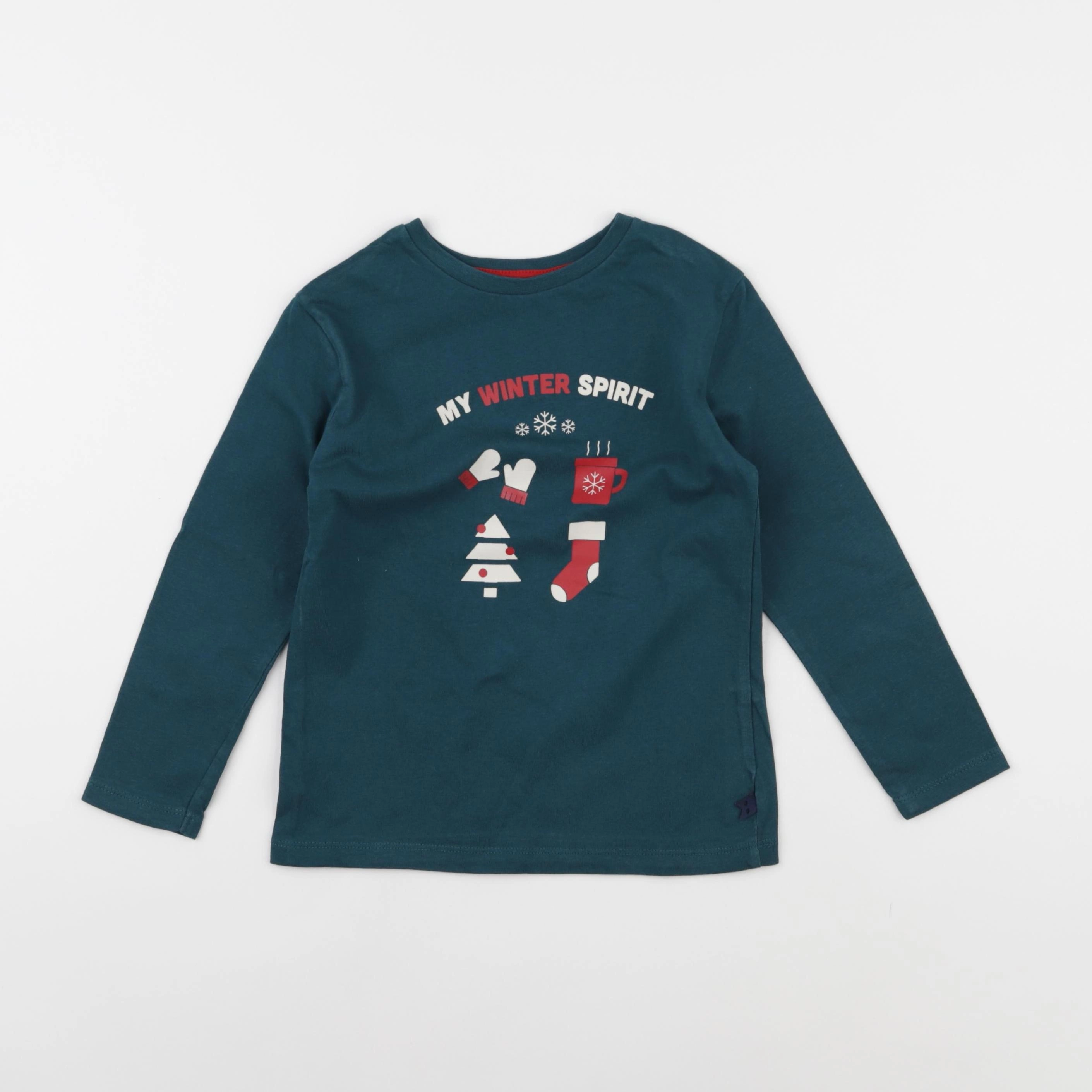 Okaidi - tee-shirt vert - 4 ans