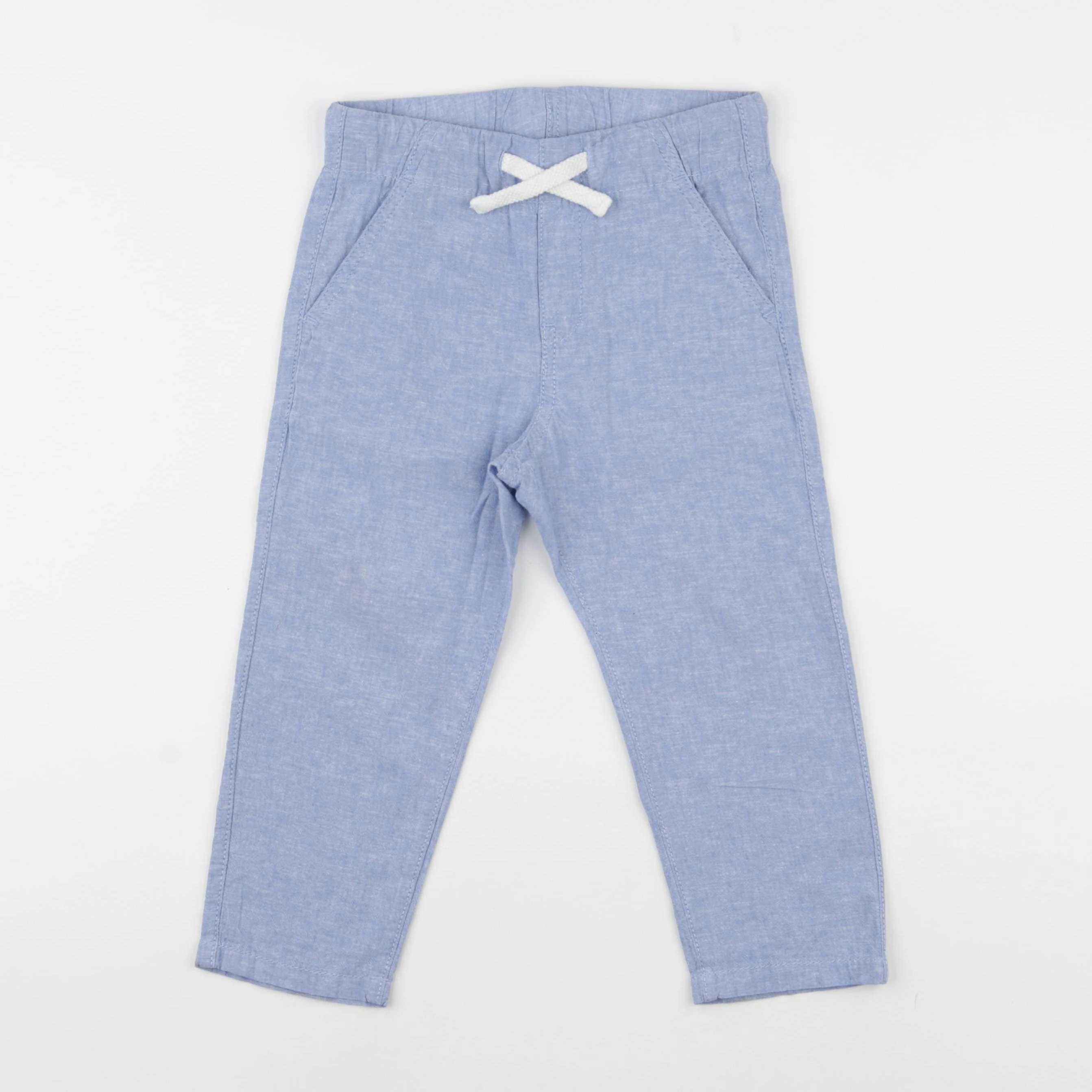 H&M - pantalon bleu - 2 ans