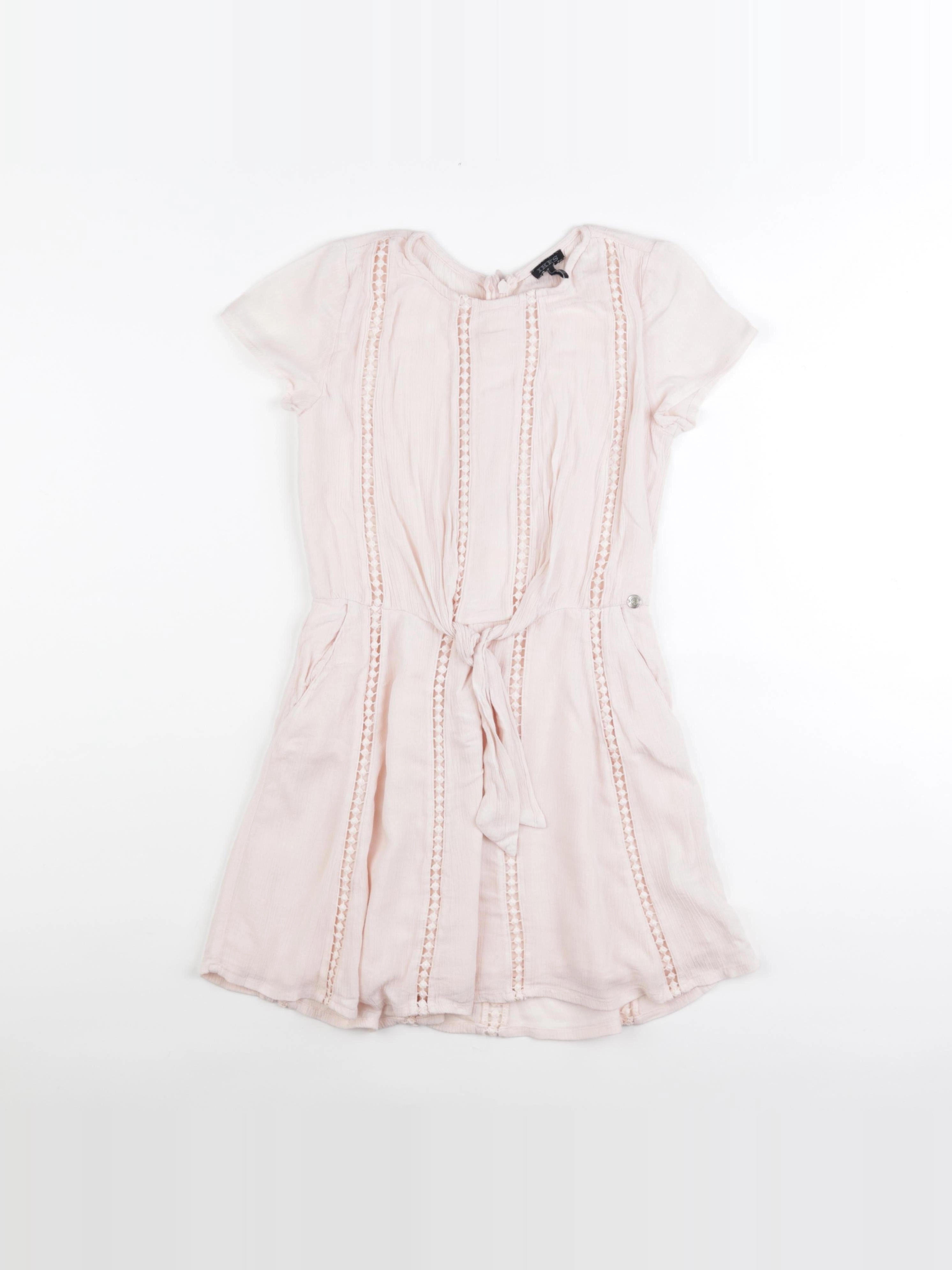 IKKS - robe rose - 8 ans