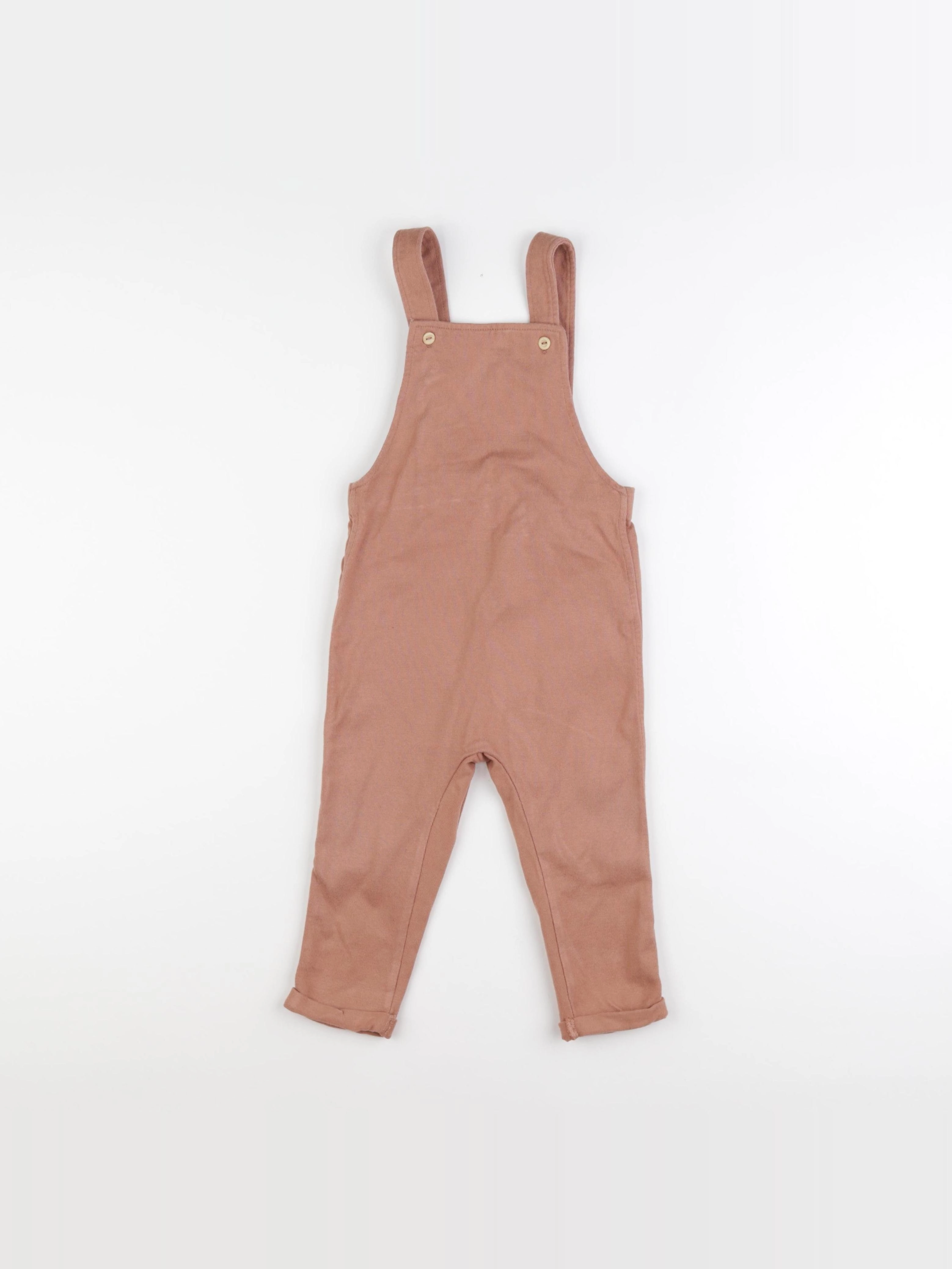 H&M - salopette orange - 12/18 mois