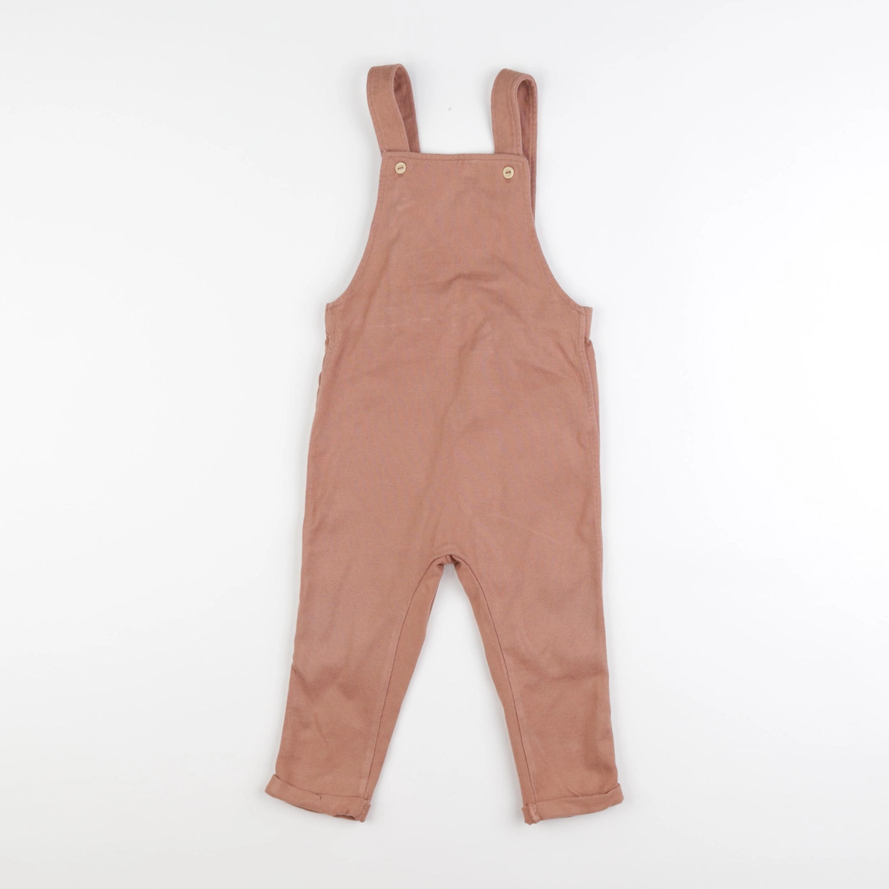 H&M - salopette orange - 12/18 mois