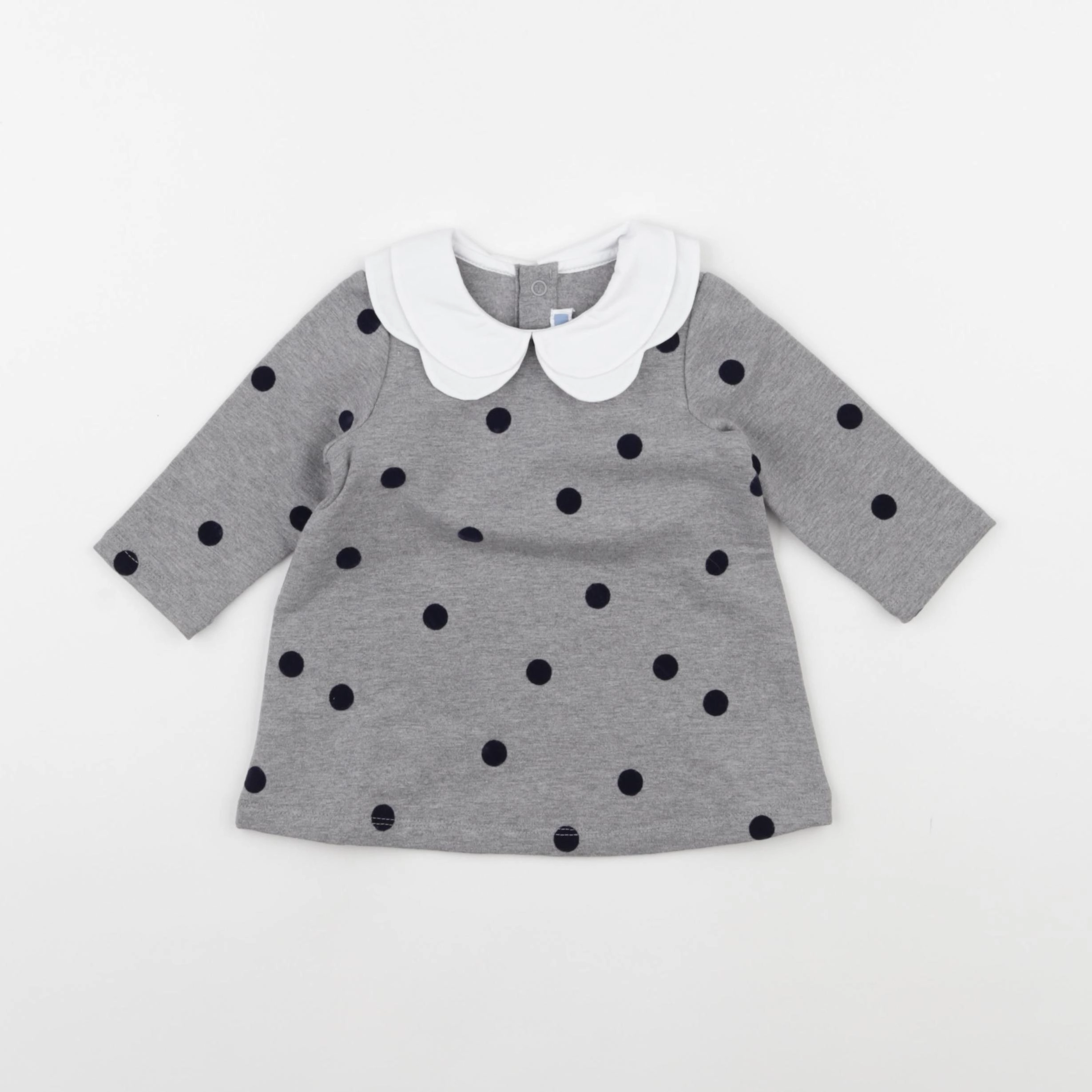 Jacadi - robe gris - 6 mois