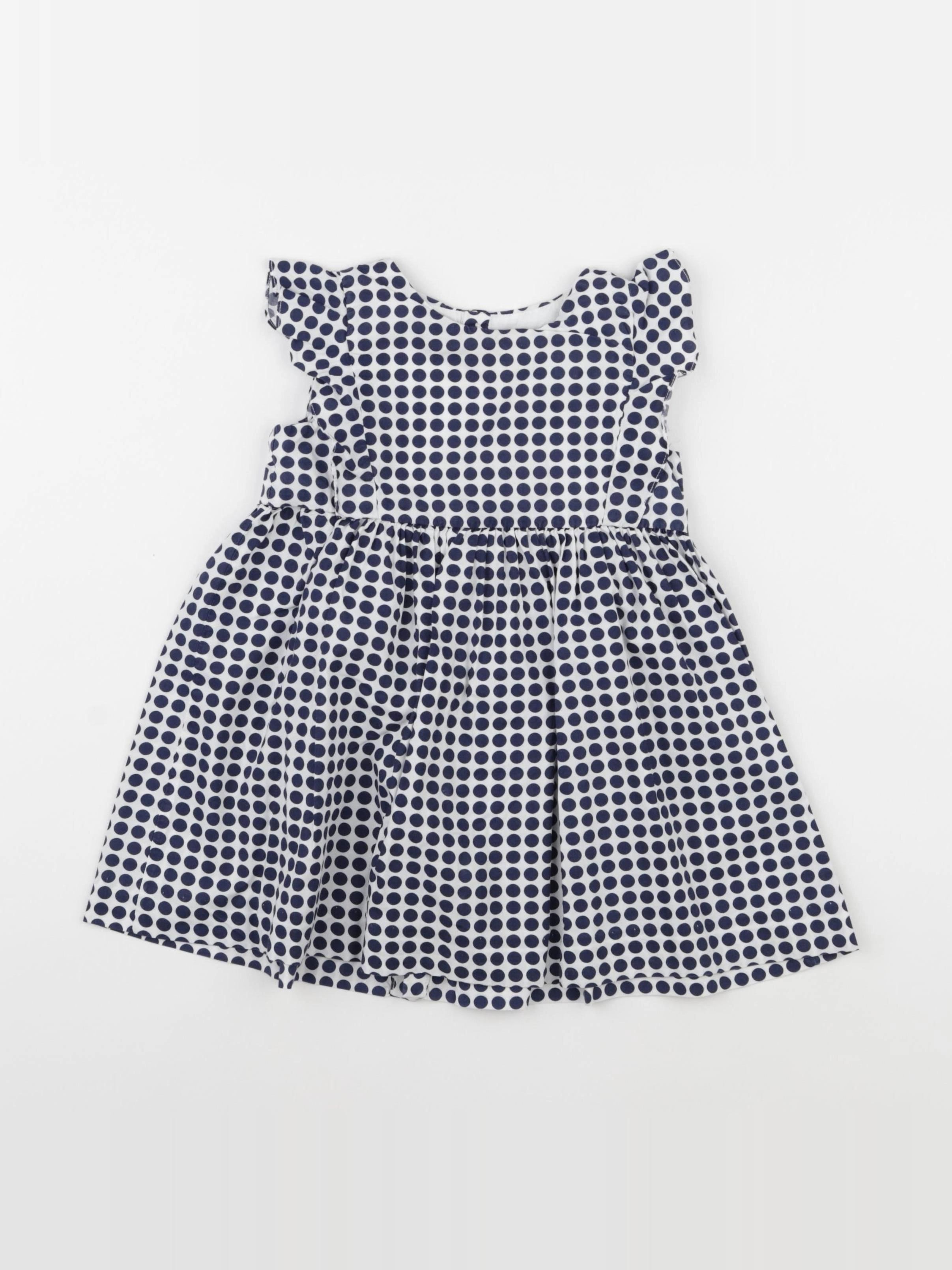 Jacadi - robe bleu - 24 mois
