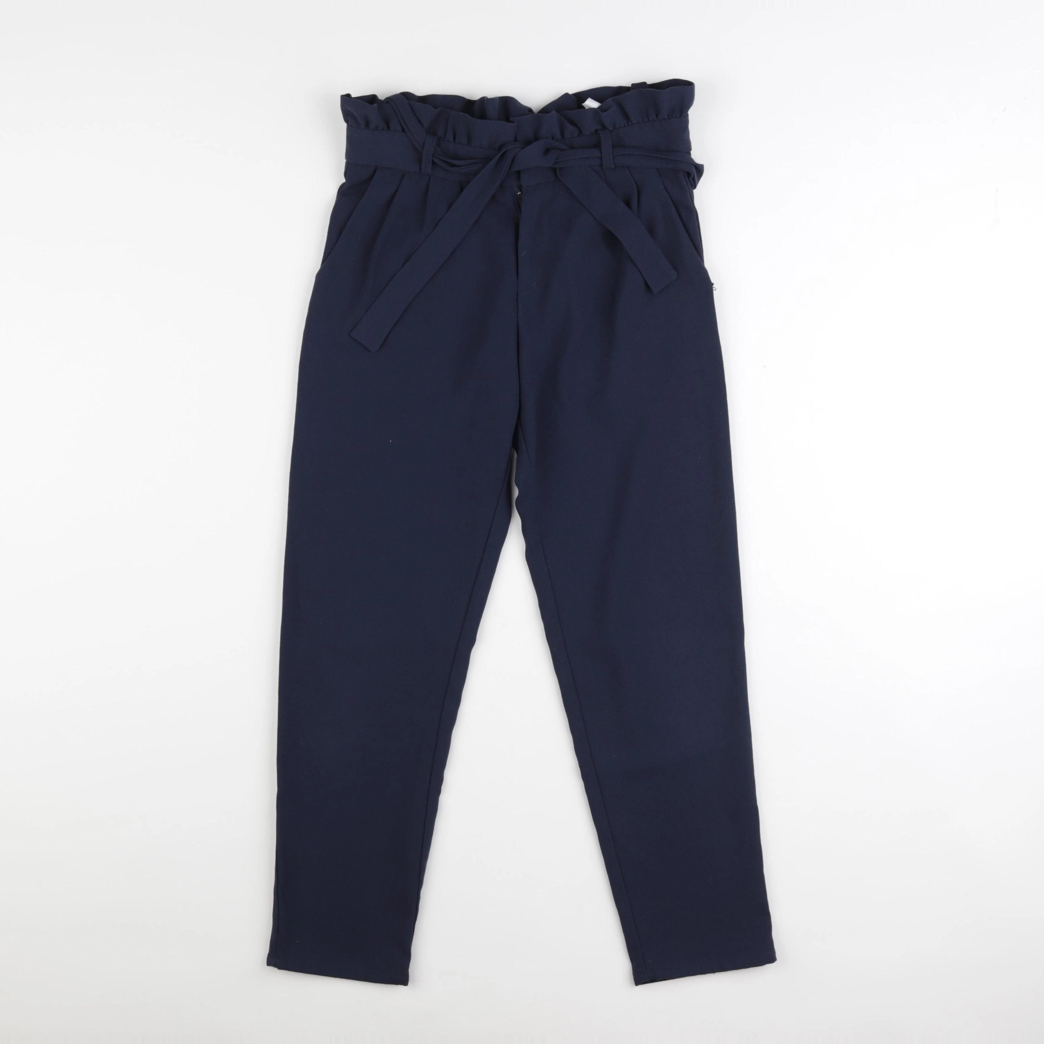 IKKS - pantalon bleu - 10 ans
