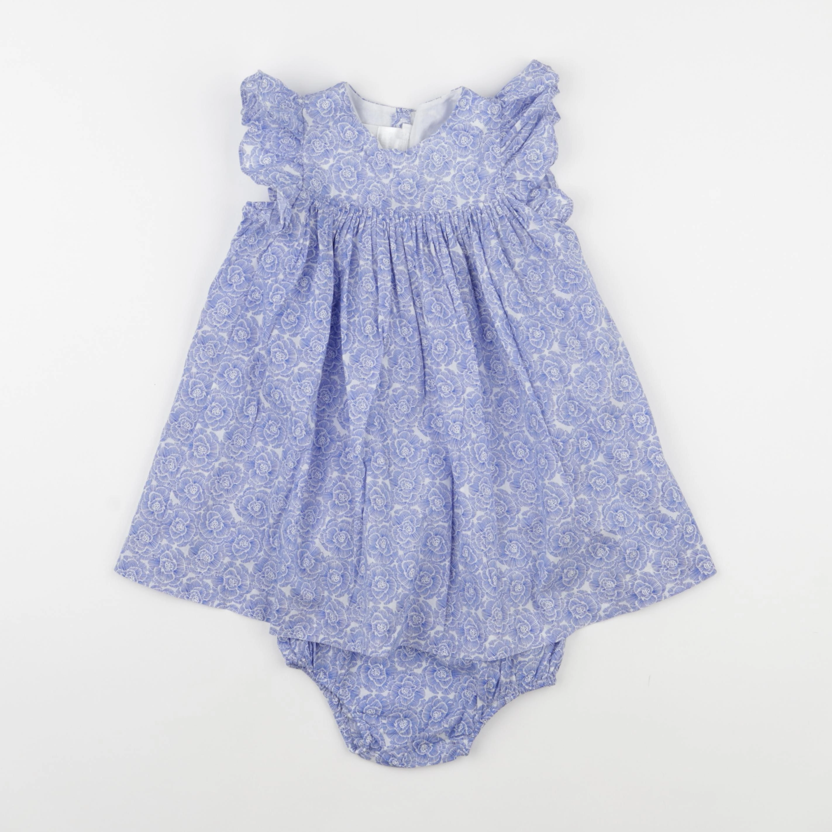 Jacadi - robe bleu - 24 mois