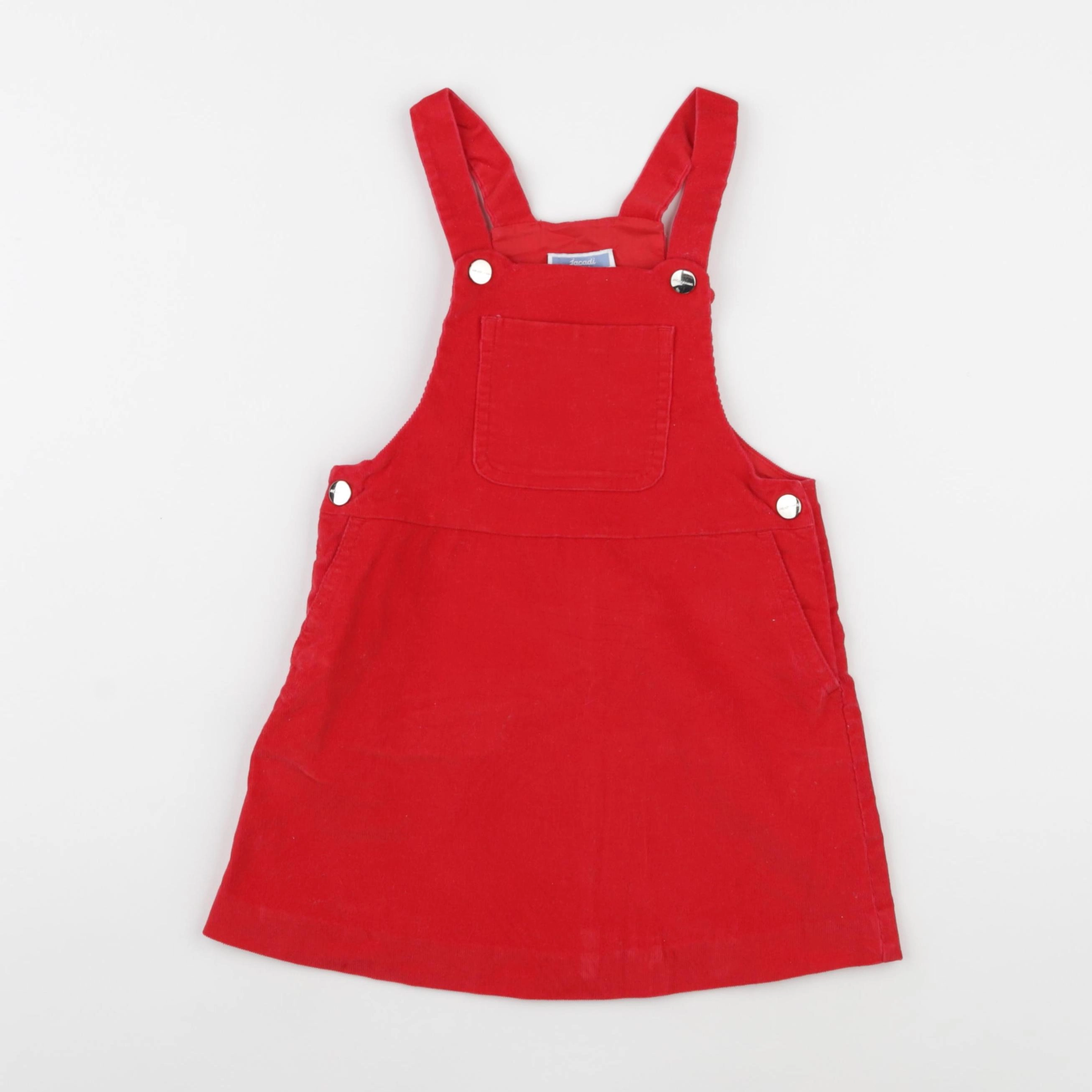 Jacadi - robe rouge - 4 ans