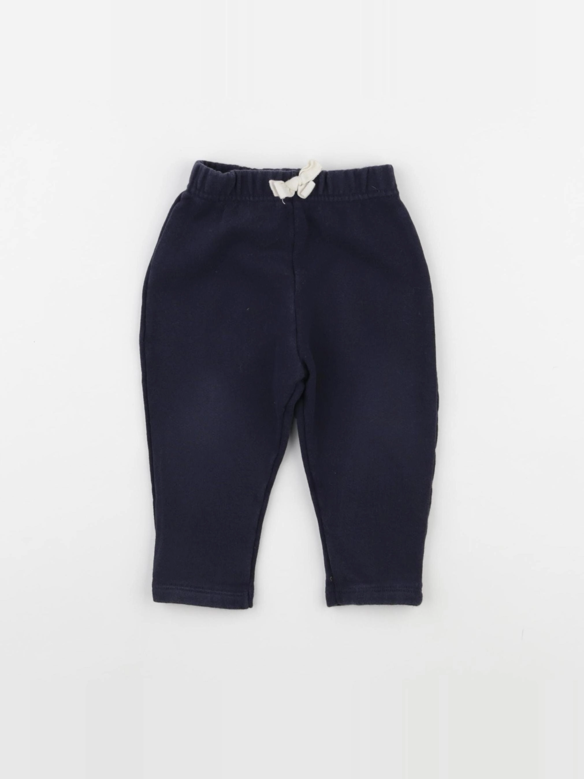 Petit Bateau - jogging bleu - 12 mois