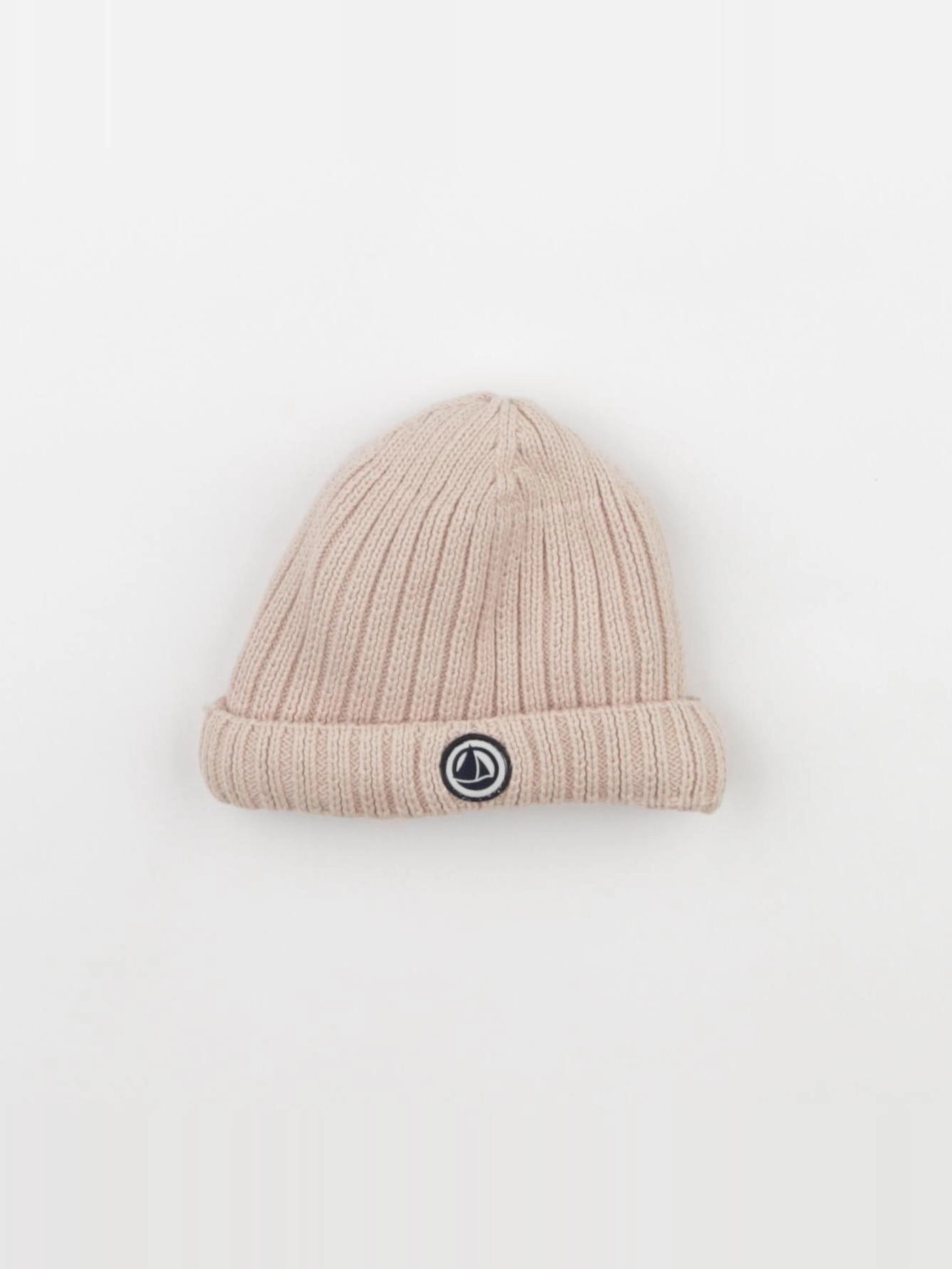 Petit Bateau - bonnet rose - 3/6 mois